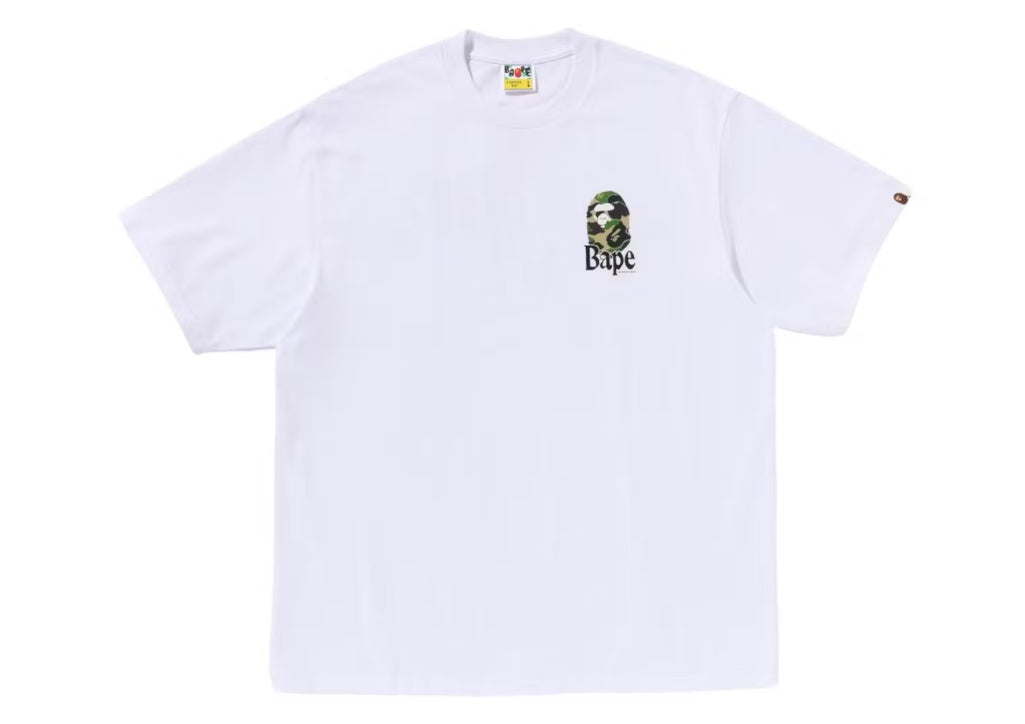 Size S Bape Floral Head Tee “White”