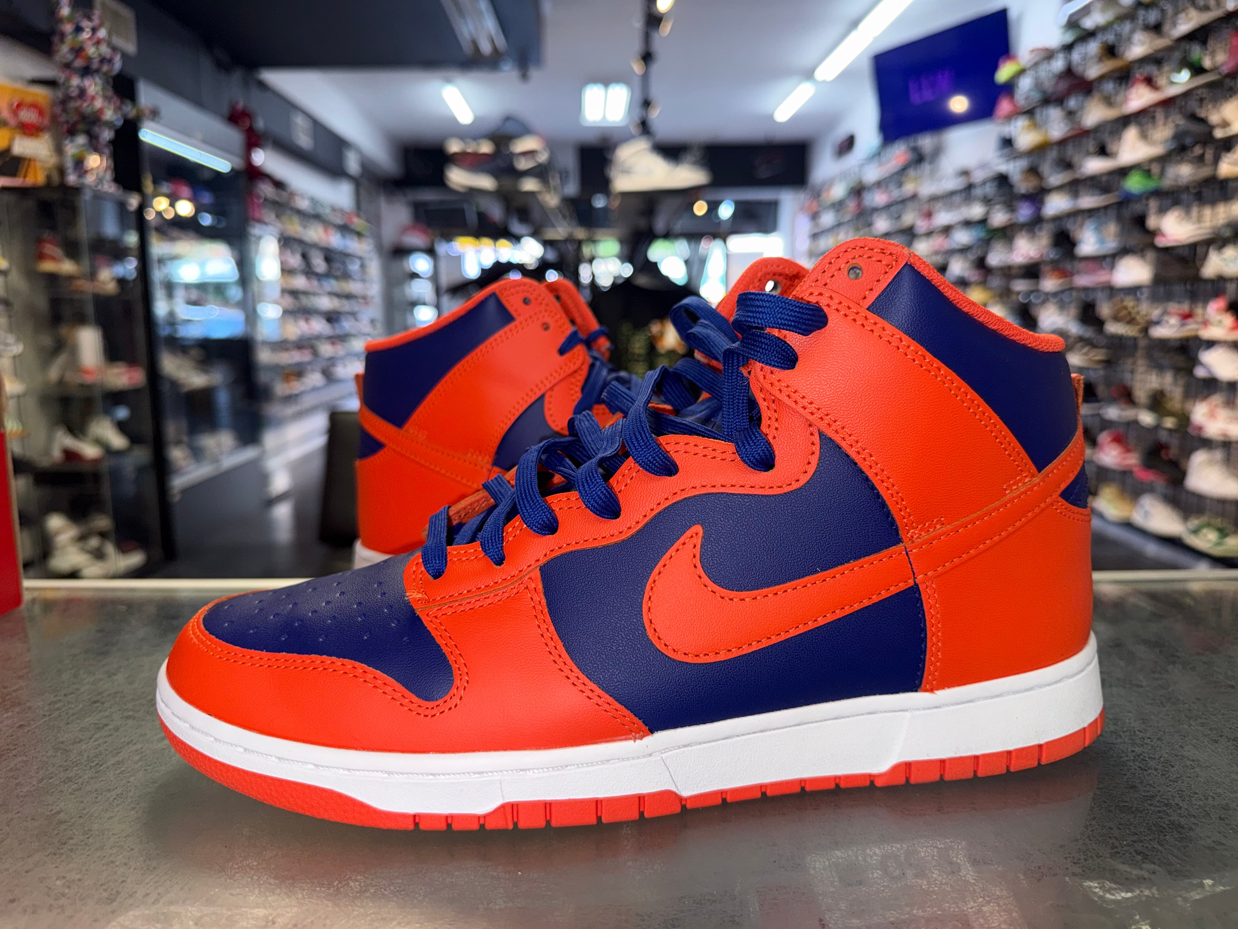 Size 12 Dunk High "Knicks"