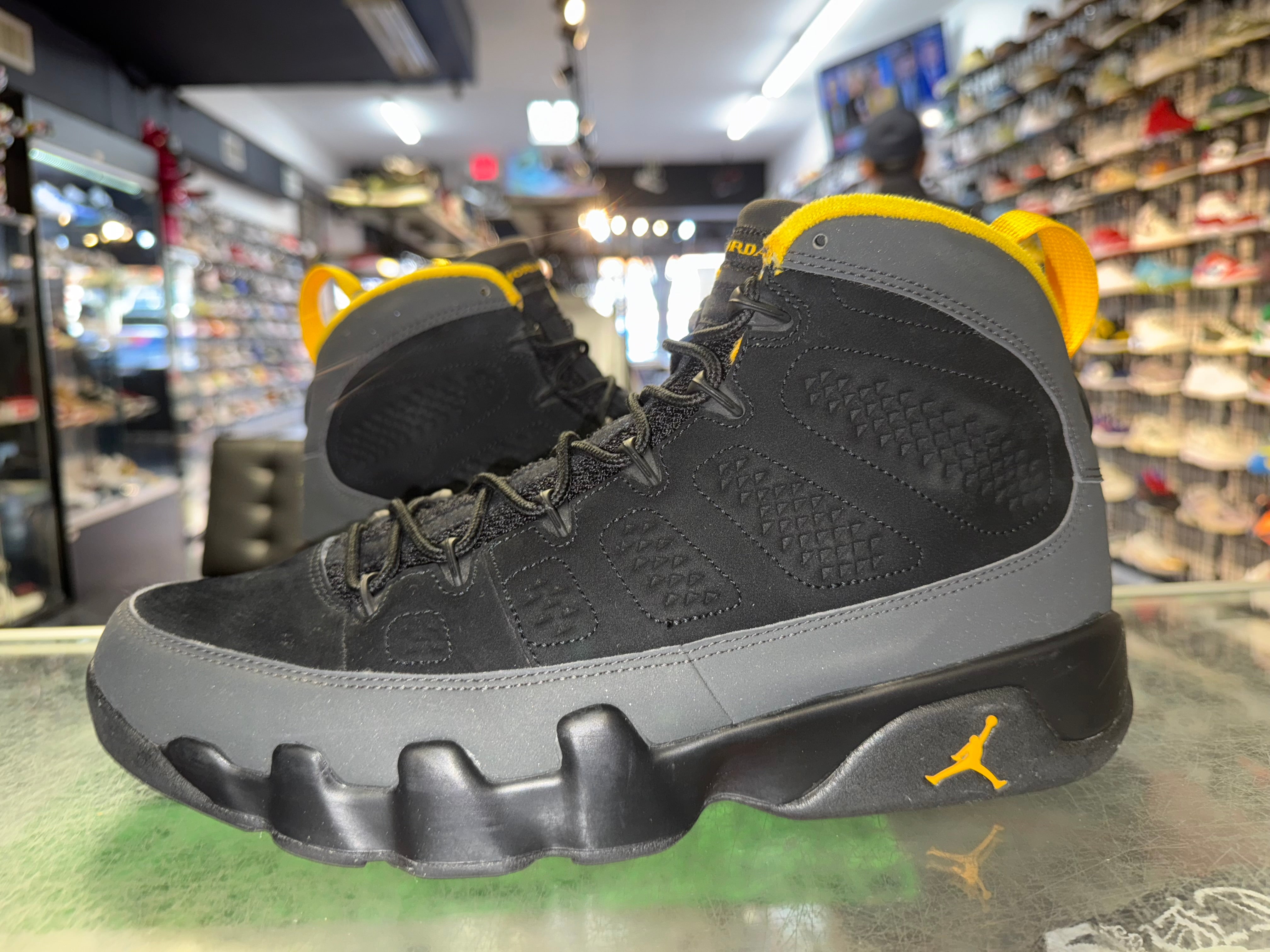 Size 11 Air Jordan 9 "University Gold"