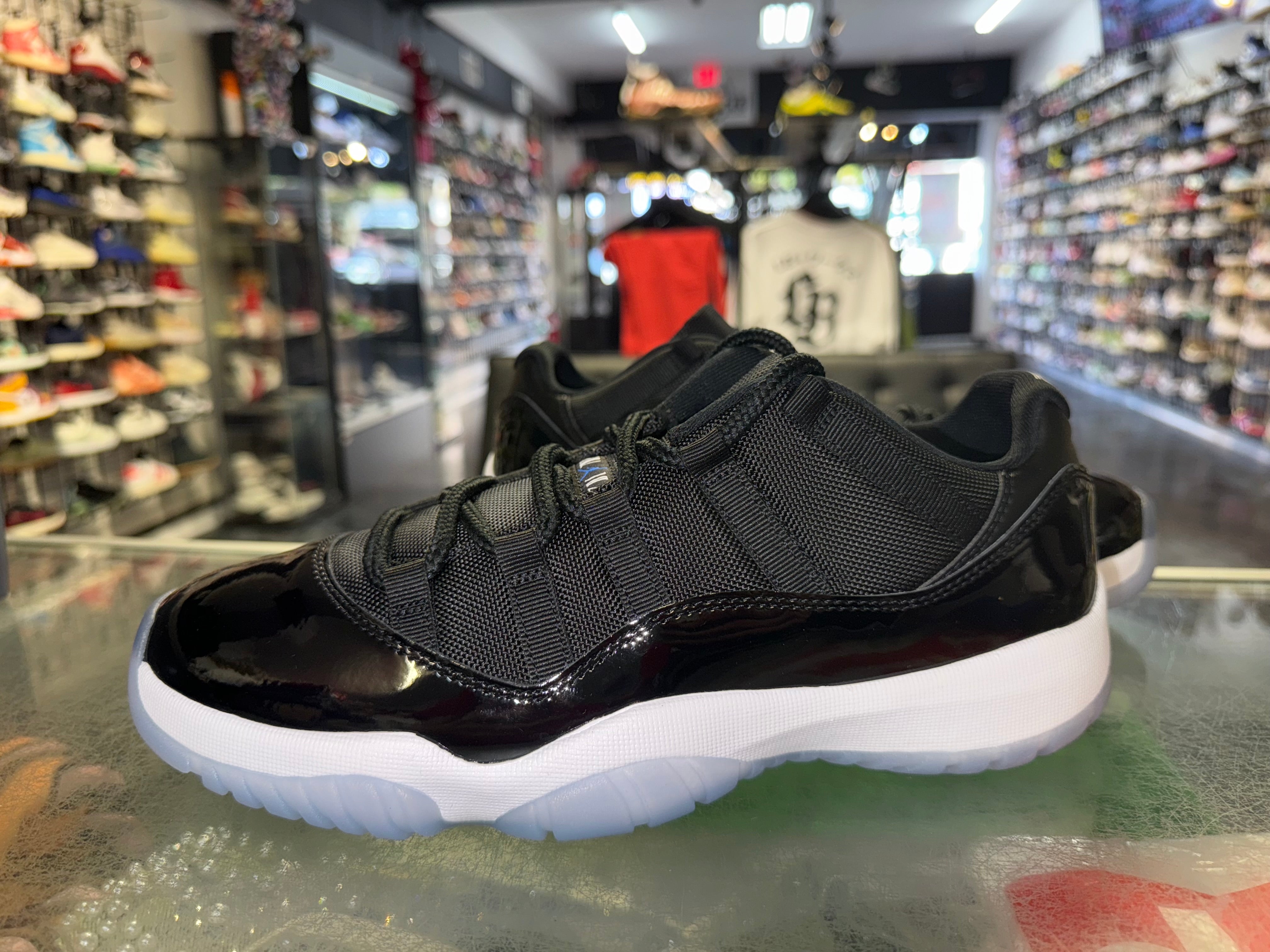Size 9.5 Air Jordan 11 Low "Space Jam"