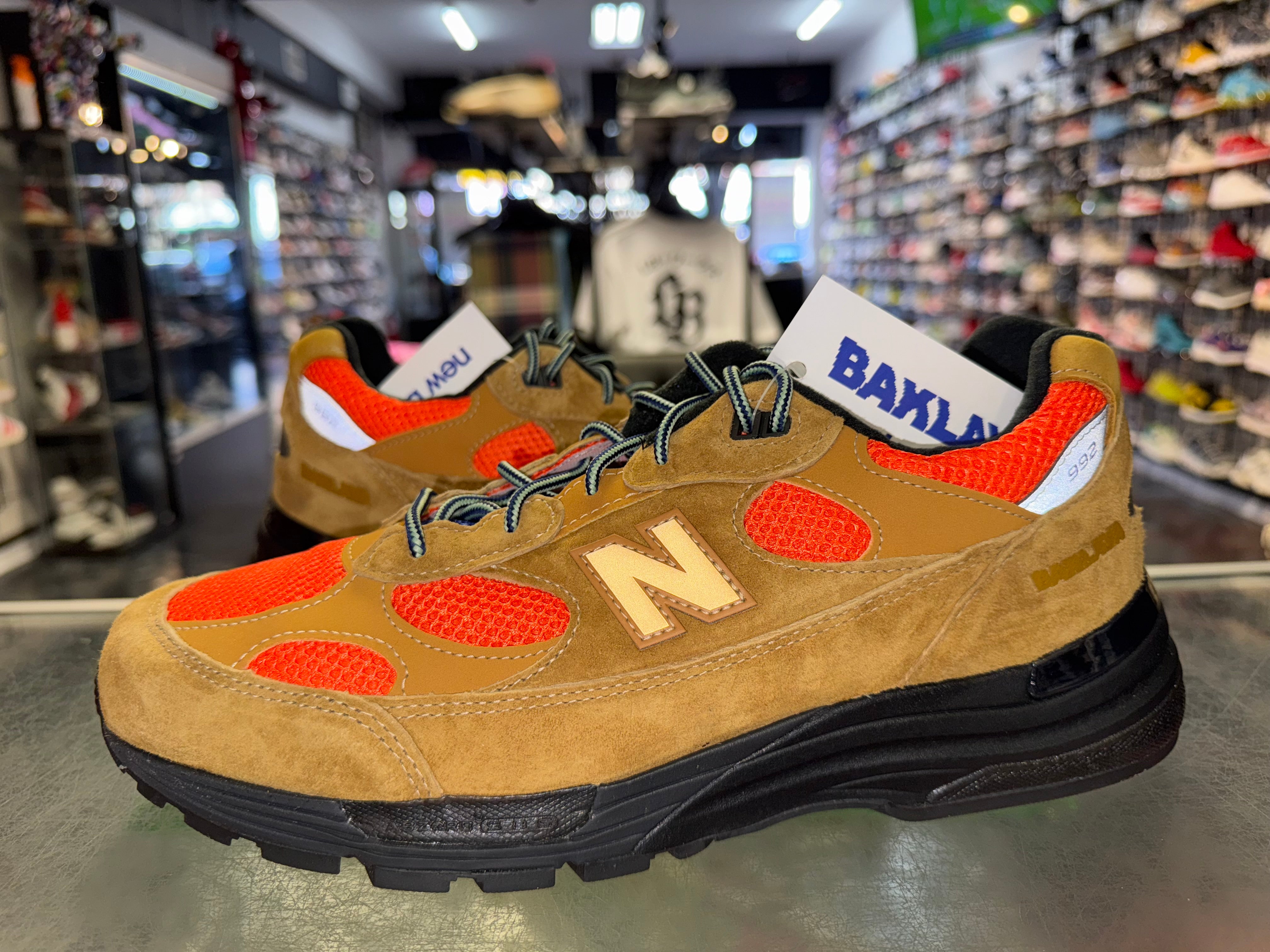 Size 11 New Balance 992 Action Bronson "Tiger Eye"