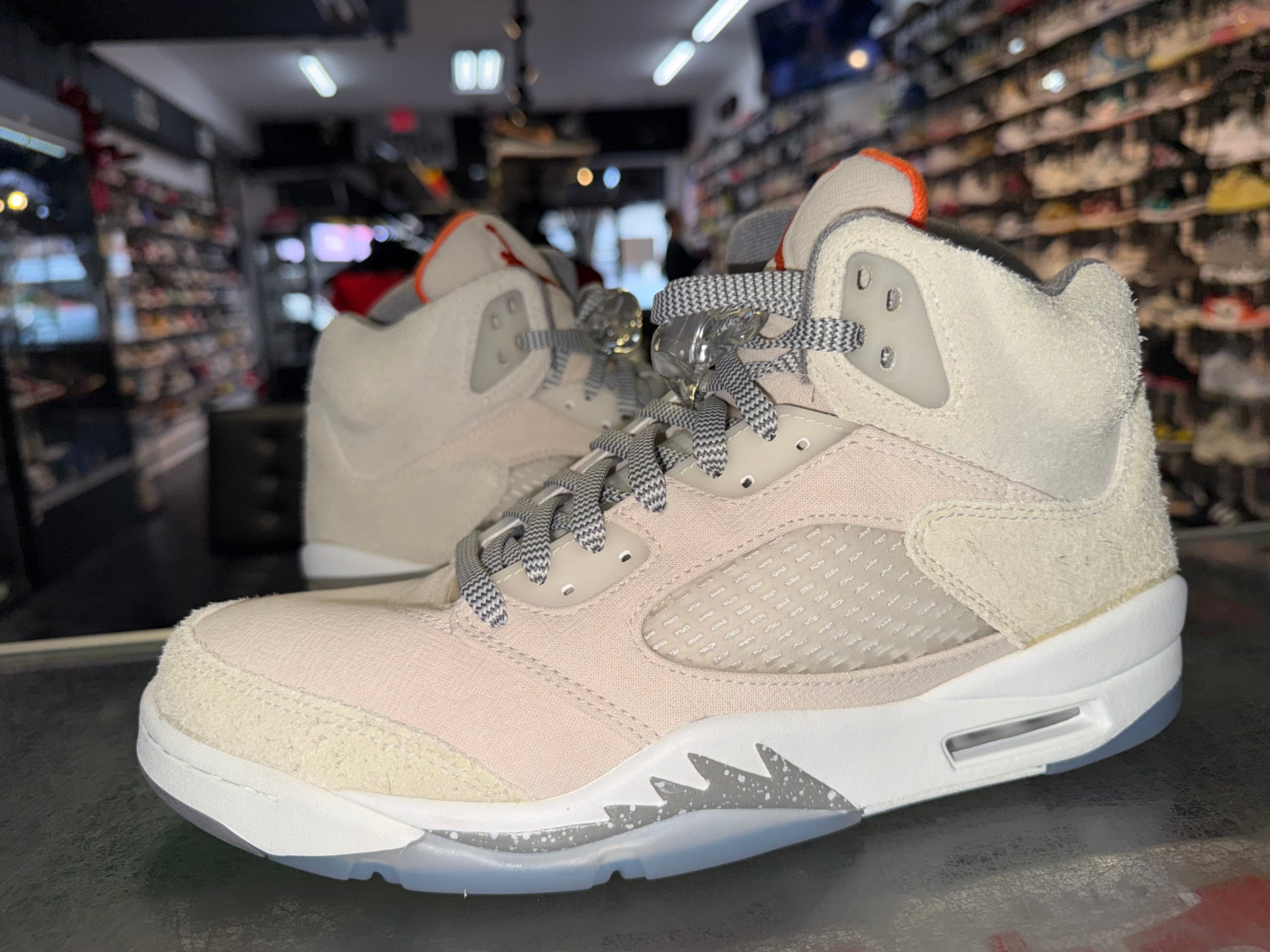 Size 11 Air Jordan 5 Craft "Light Orewood Brown"