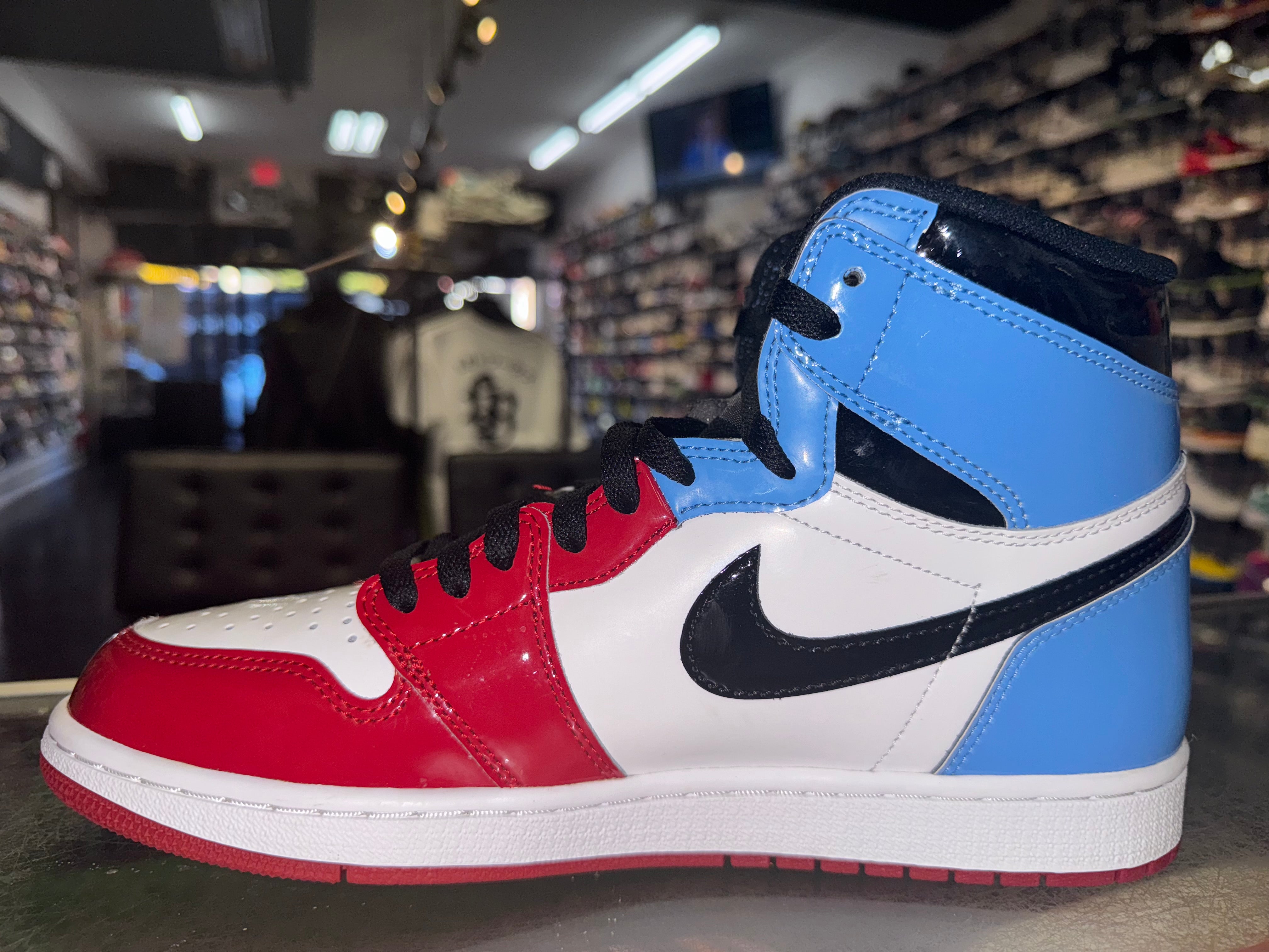 Size 10 Air Jordan 1 Fearless "UNC Chicago" Worn 1x