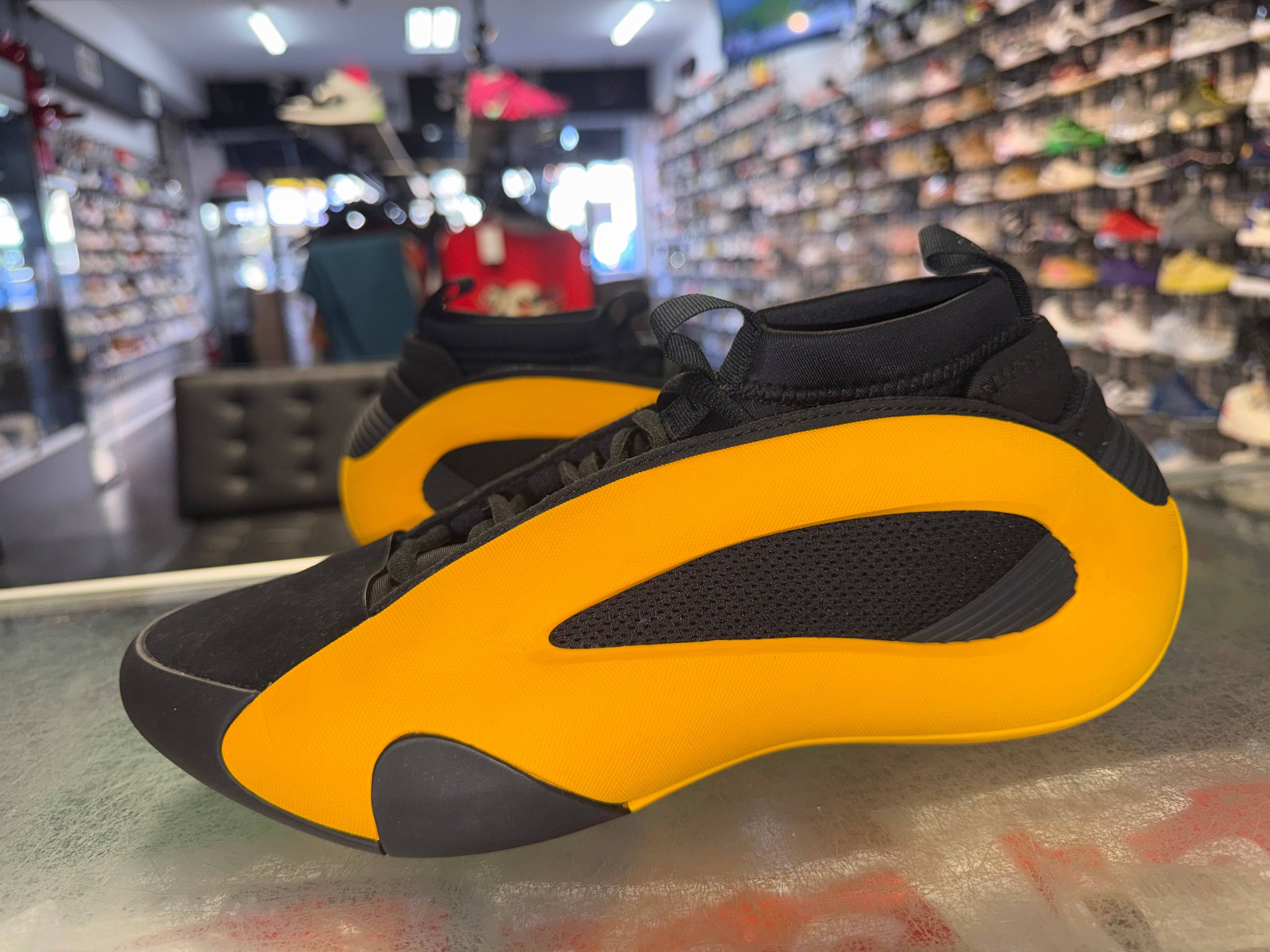 Size 7 Adidas Harden Vol. 8 “Black/Yellow”