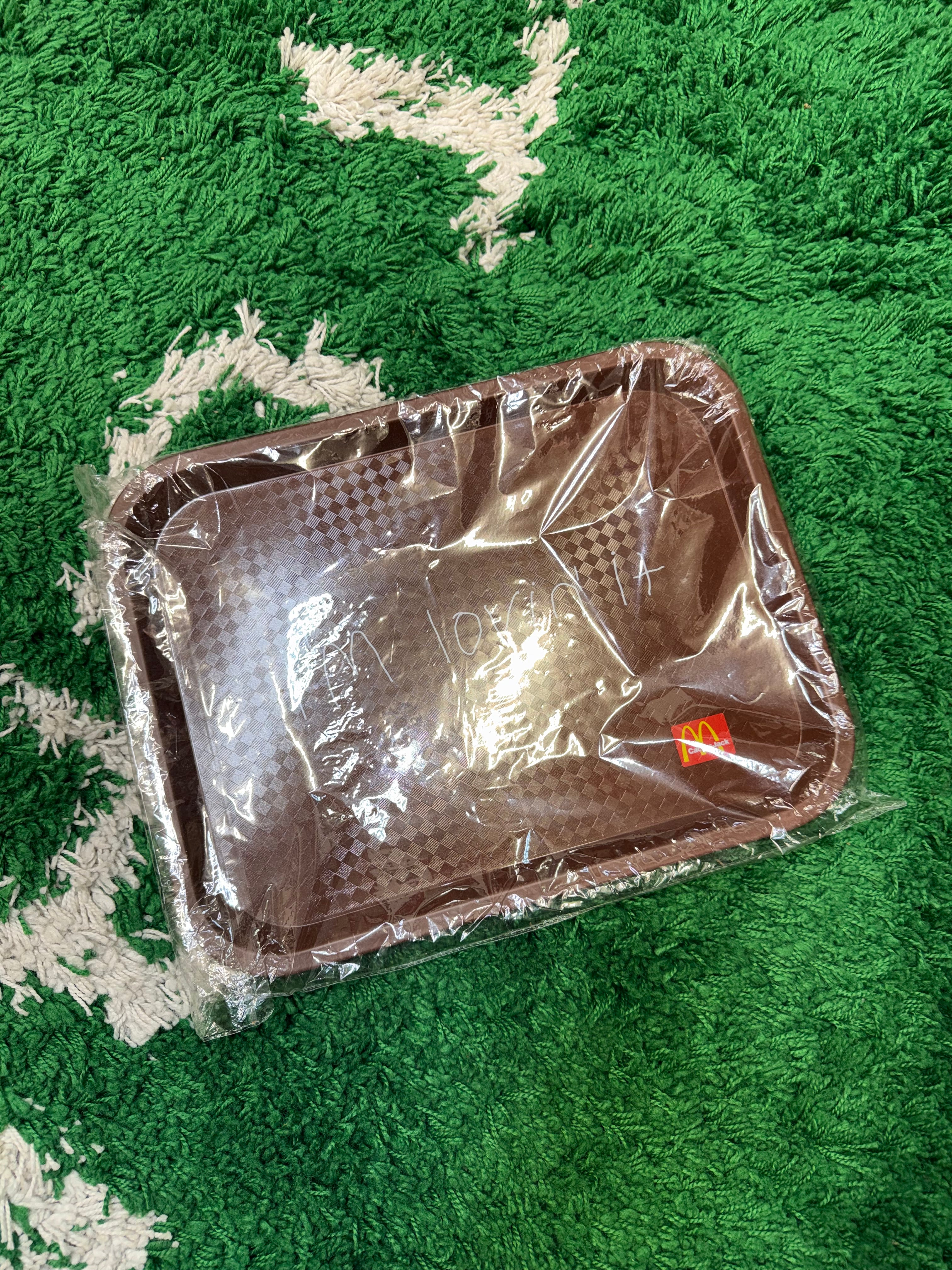 Travis Scott x McDonald's Lunch Tray “I'm Lovin' It” Brand New