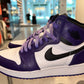 Size 6.5Y Air Jordan 1 “Court Purple 2.0” (Mall)
