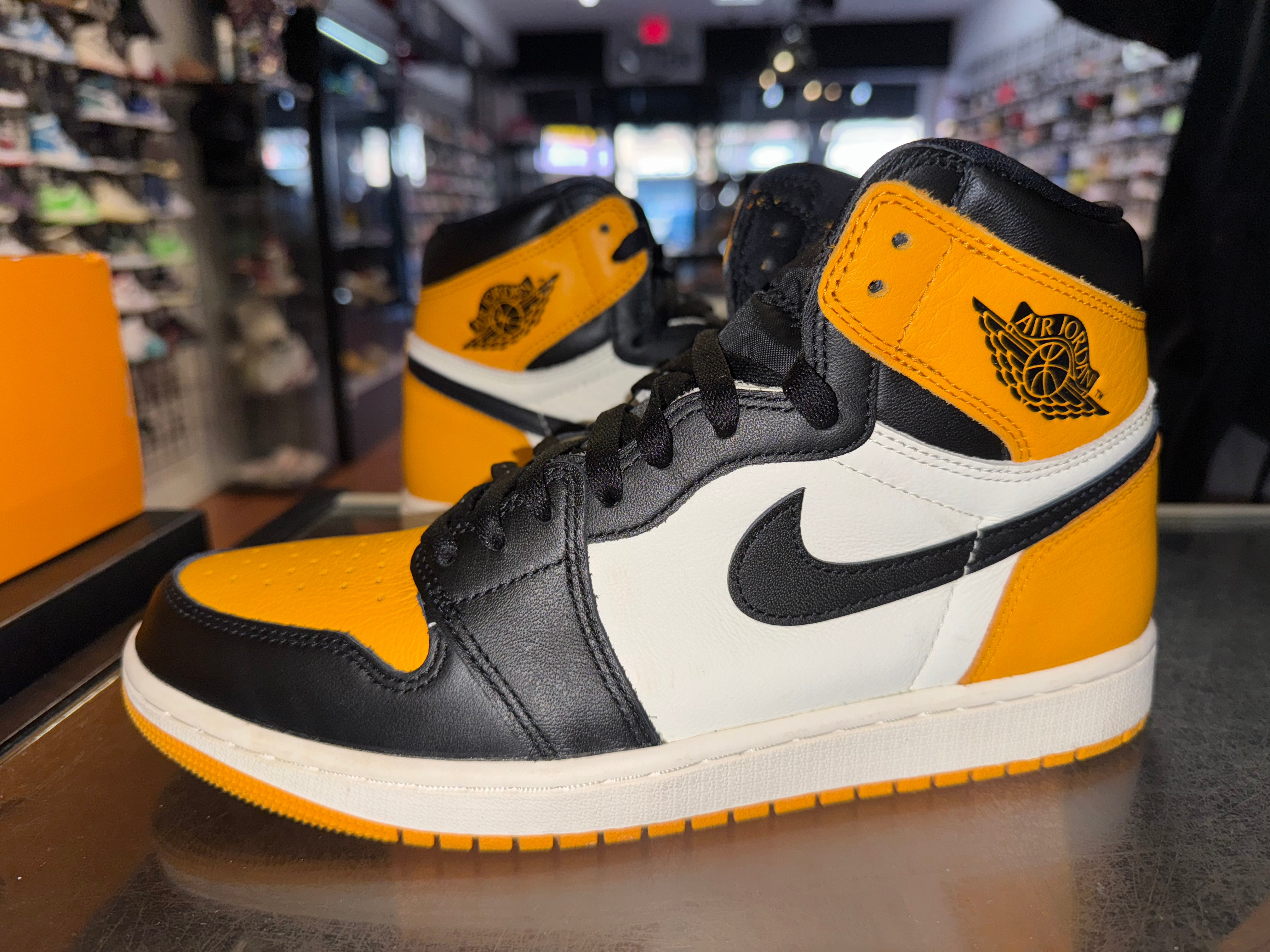 Size 9.5 Air Jordan 1 “Taxi”