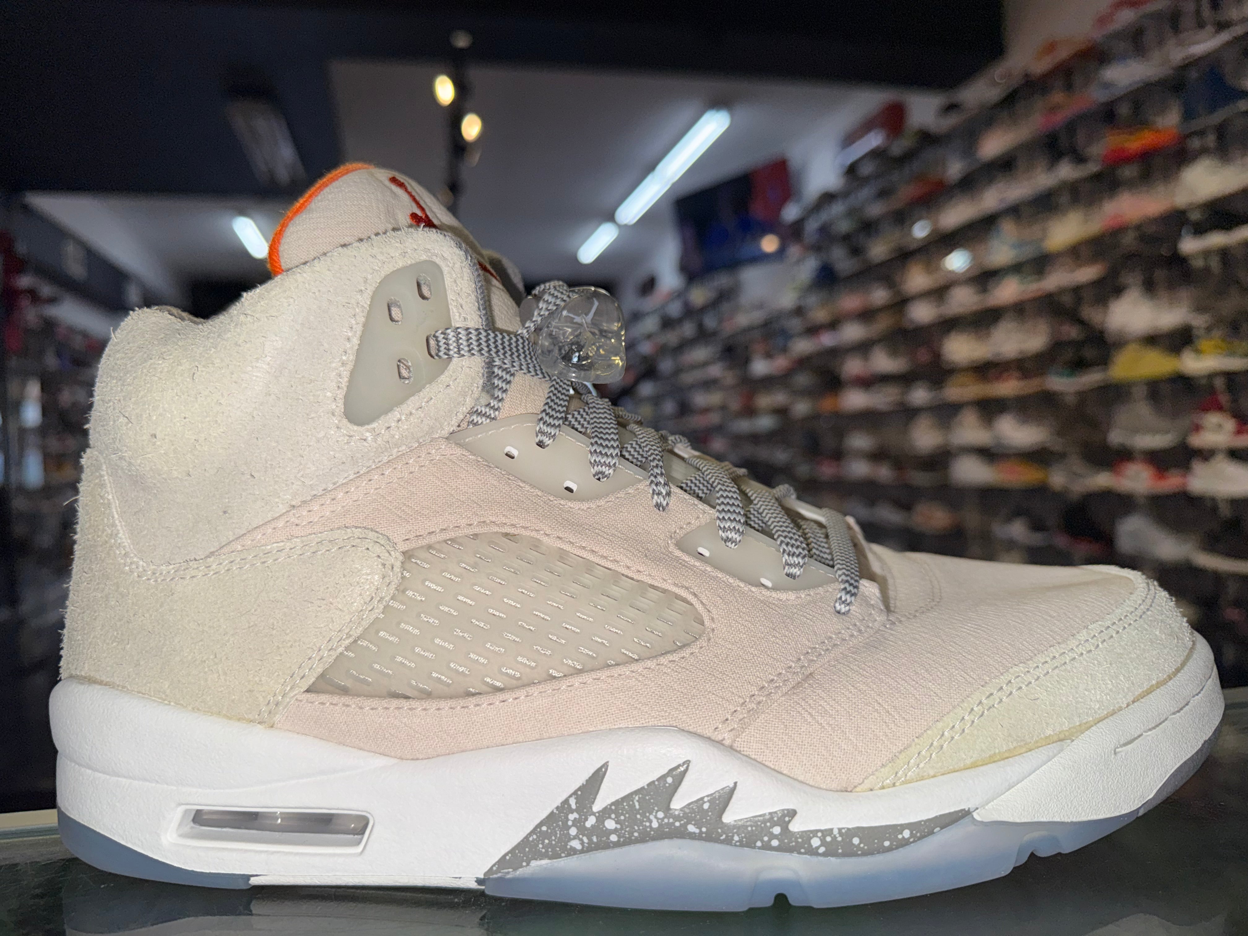 Size 11 Air Jordan 5 Craft "Light Orewood Brown"