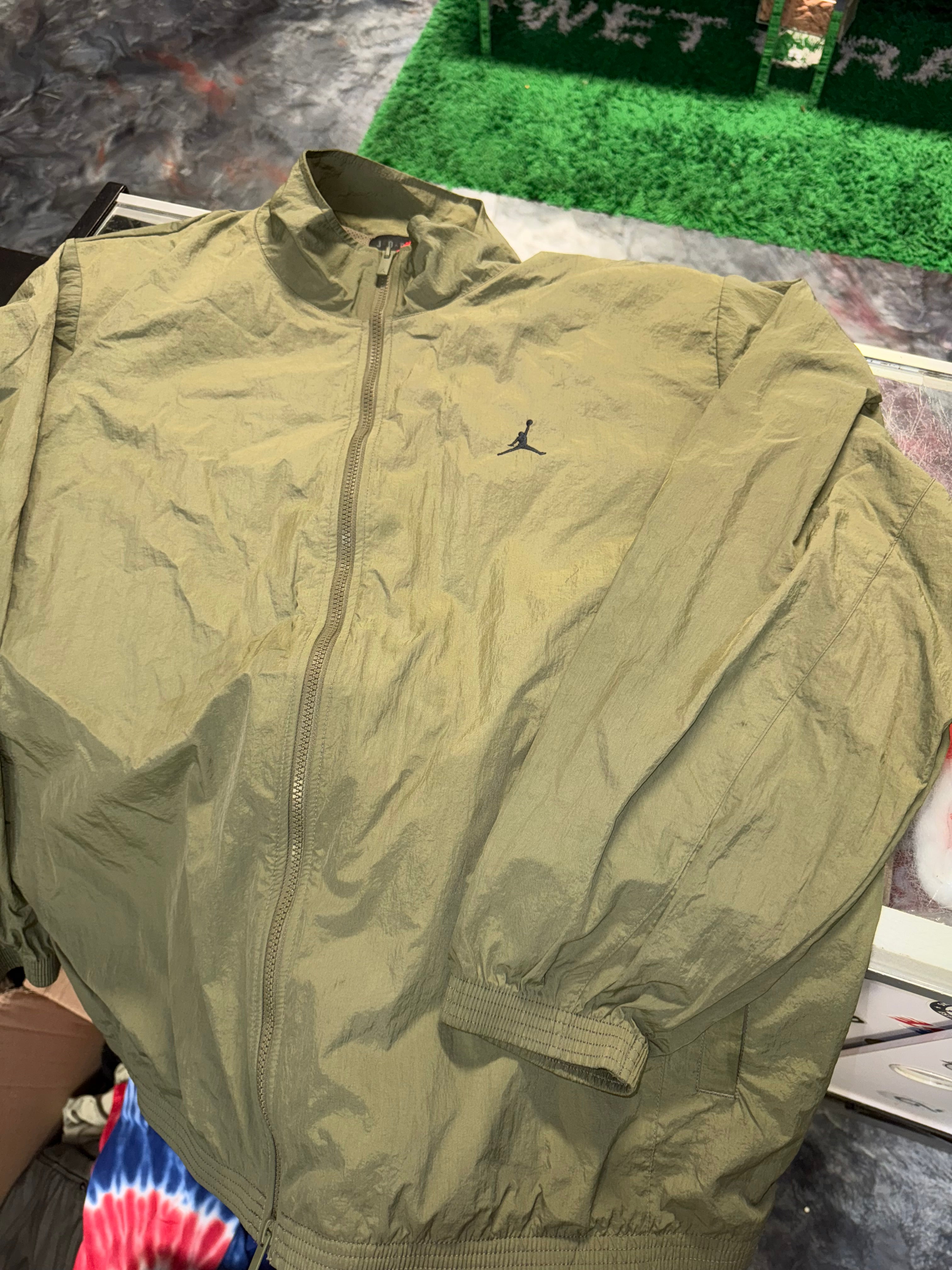 2X-Large Jordan Track Jacket Olive NEW