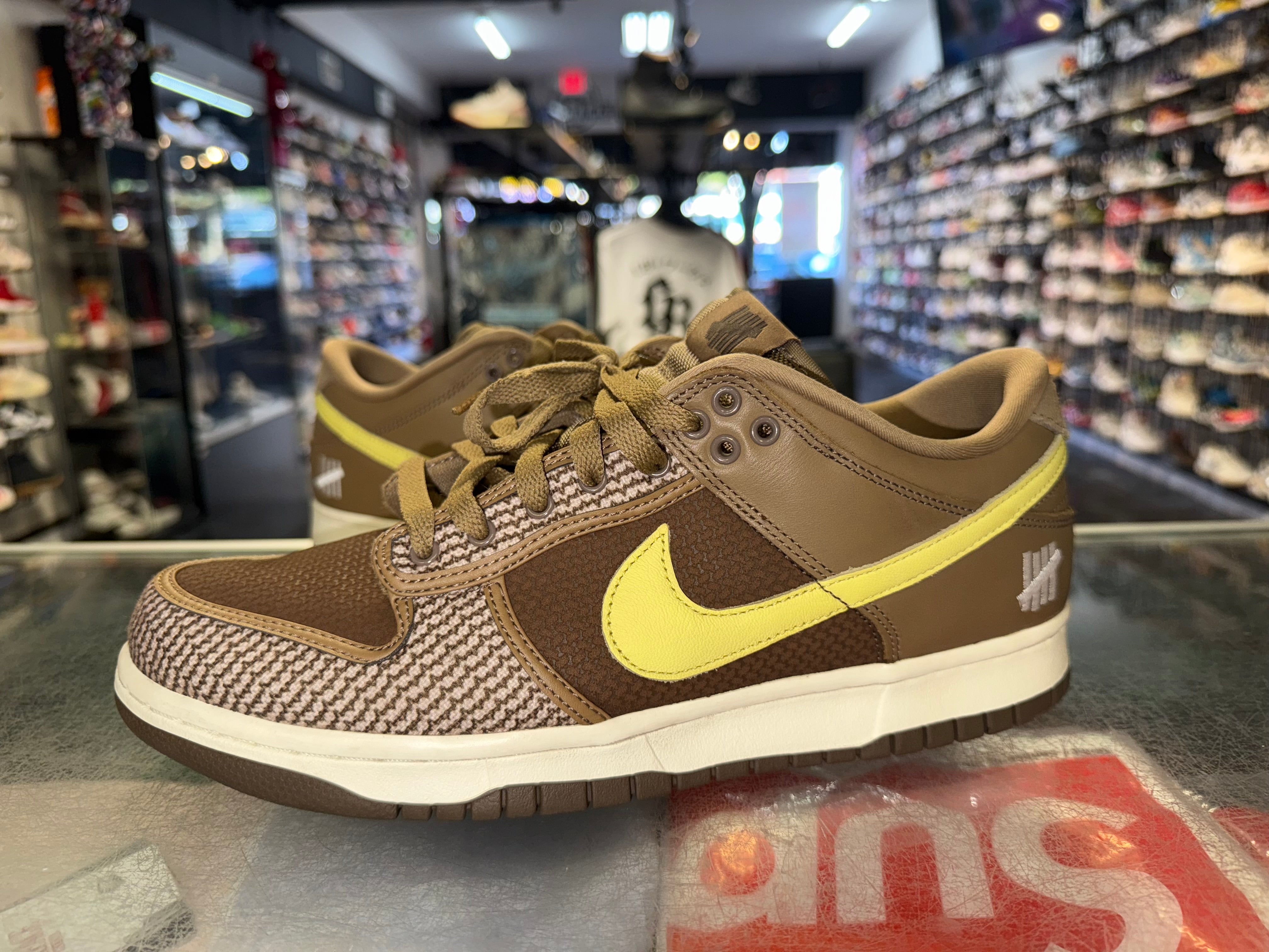 Size 10 Dunk Low Undefeated "Canteen"