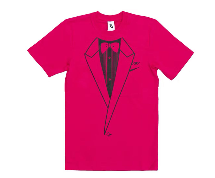Size L (Fits M) OFF-WHITE Nike NRG A6 Tee “Pink Rush”