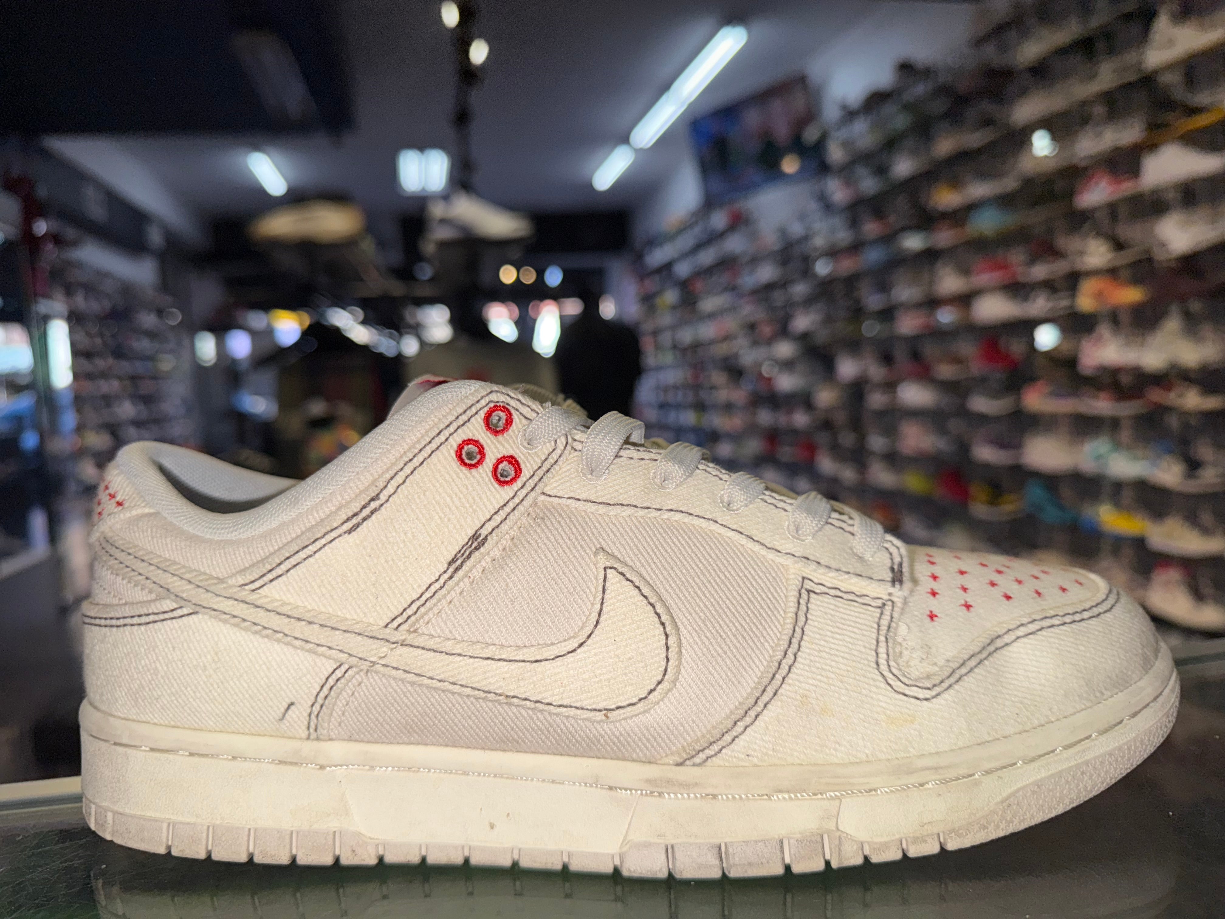 Size 9 Dunk Low Sashiko “Light Orewood Brown"