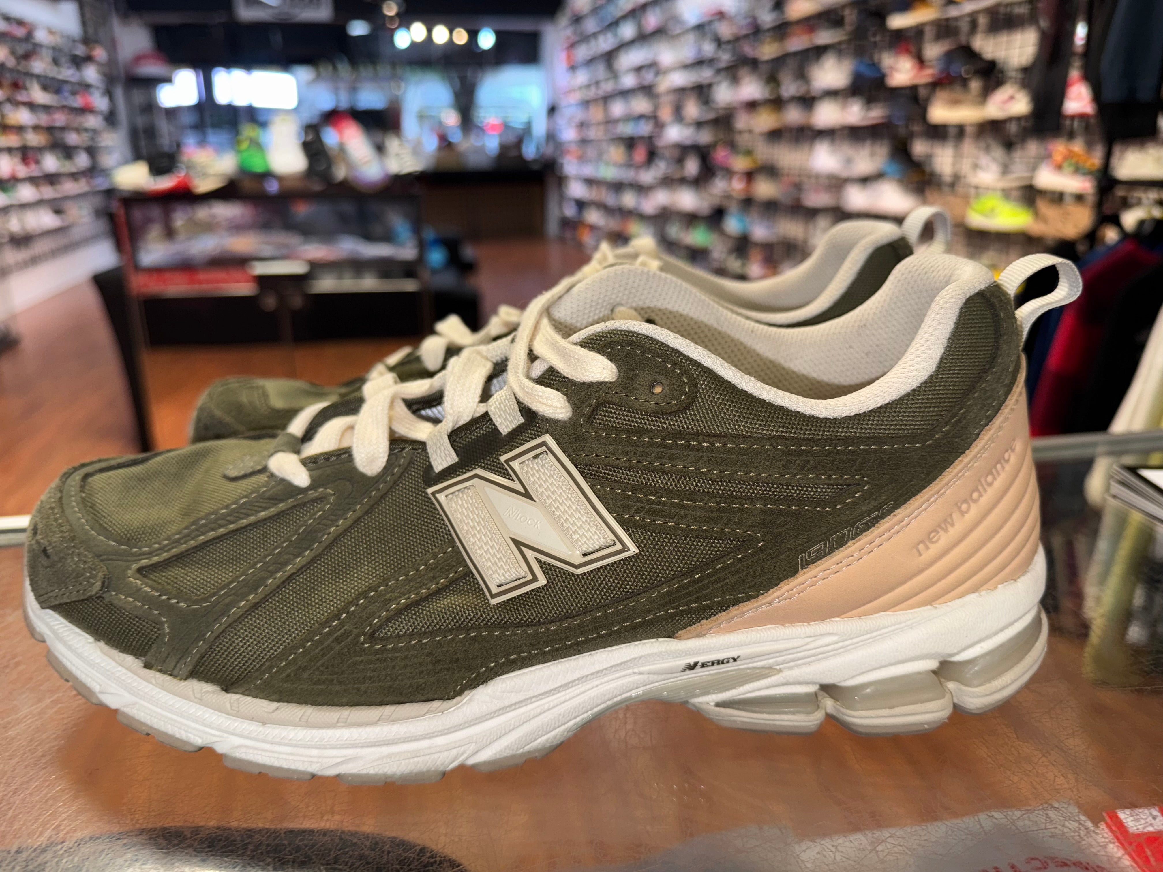 Size 13 New Balance 1906R "Dark Moss"