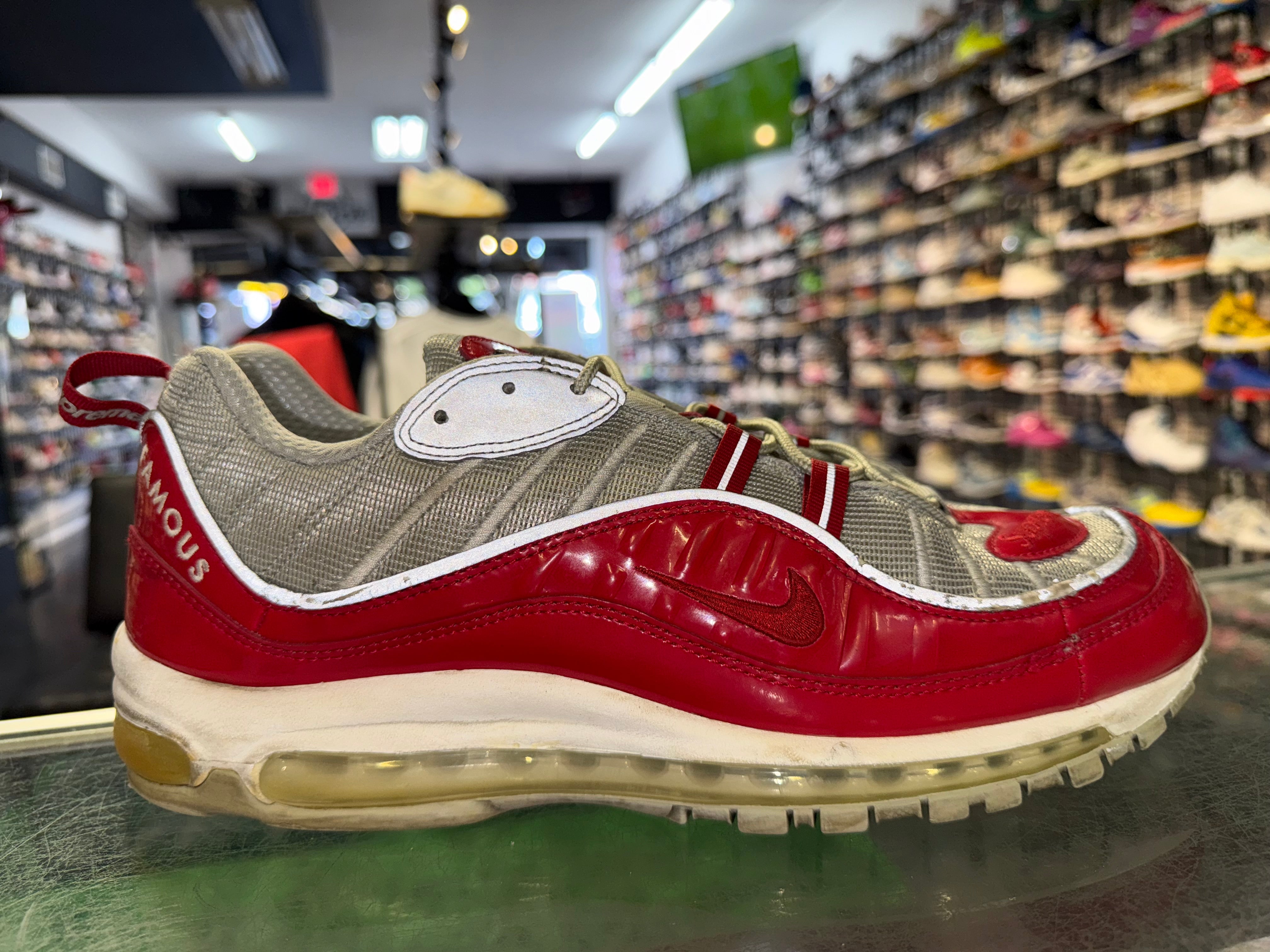 Size 12 Air Max 98 Supreme "Red" - NB