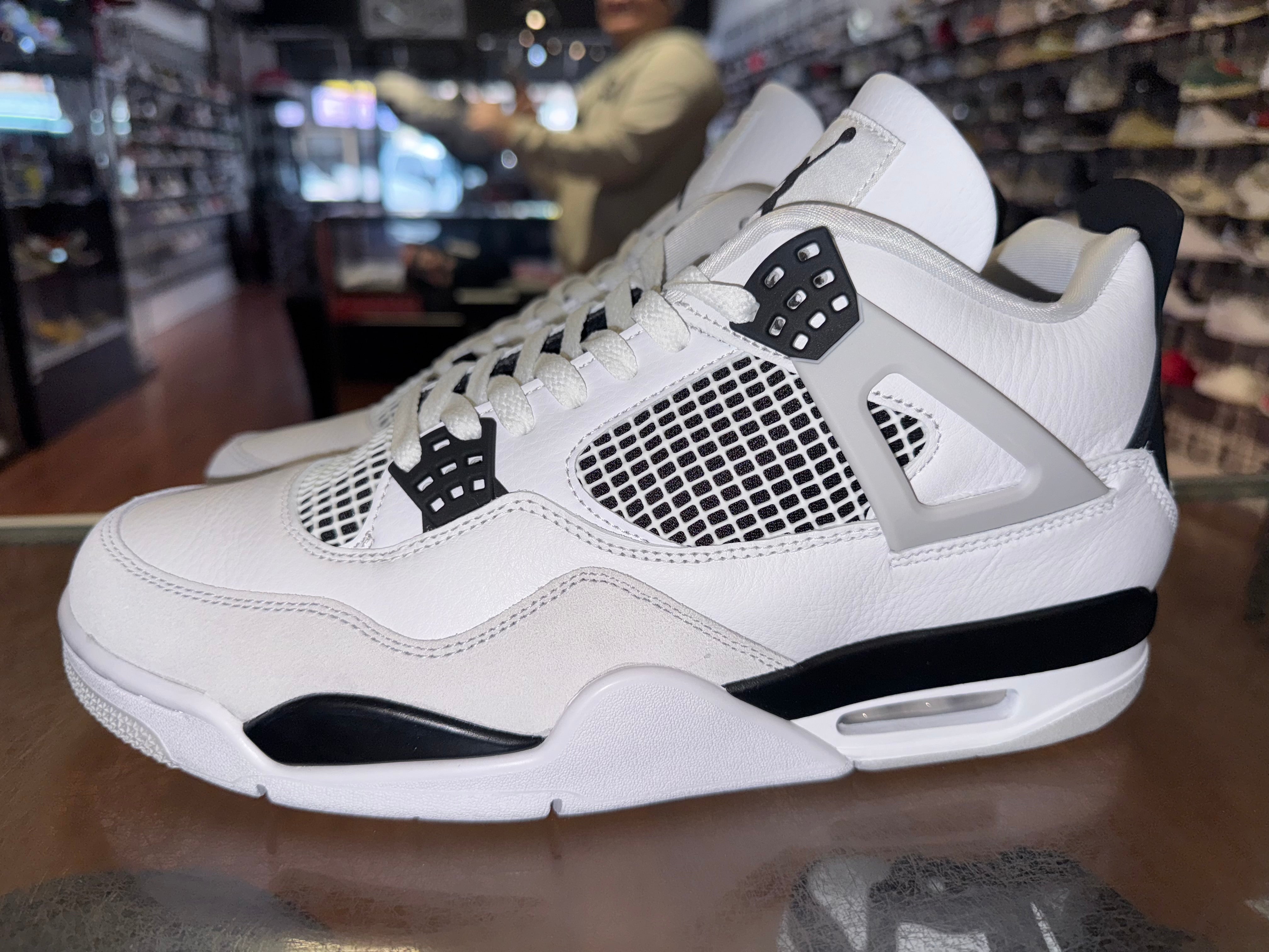 Size 11.5 Air Jordan 4 "Military Black" Worn 1x