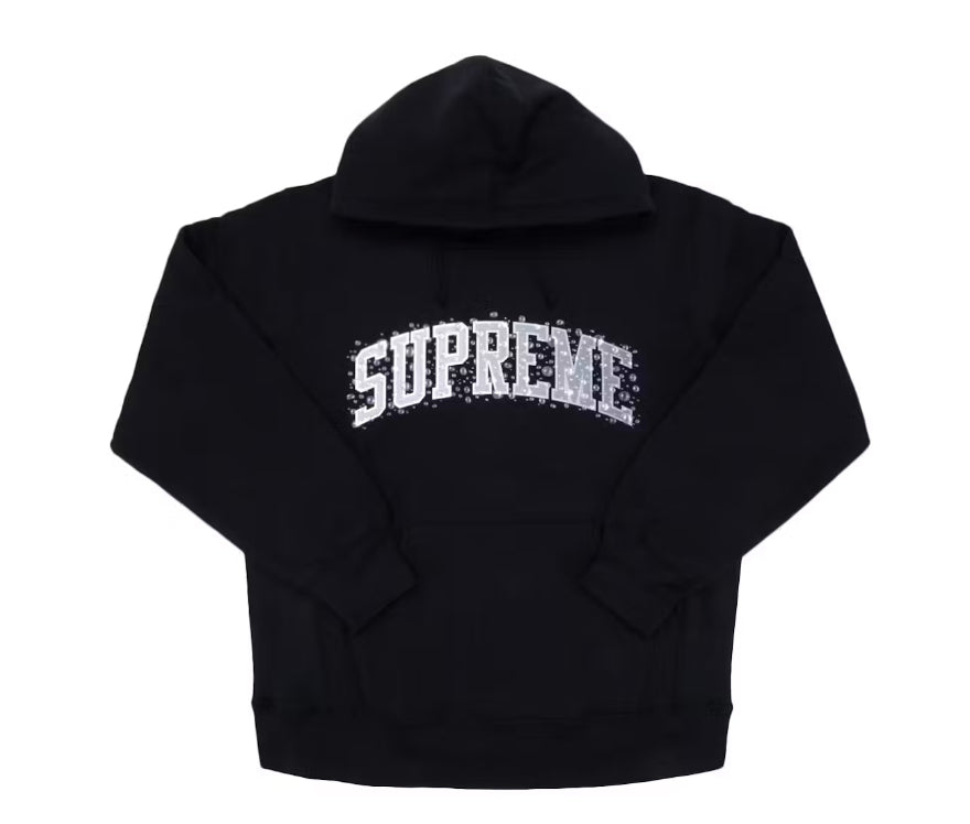 Size M Supreme Water Arc Logo Hoodie “Black”