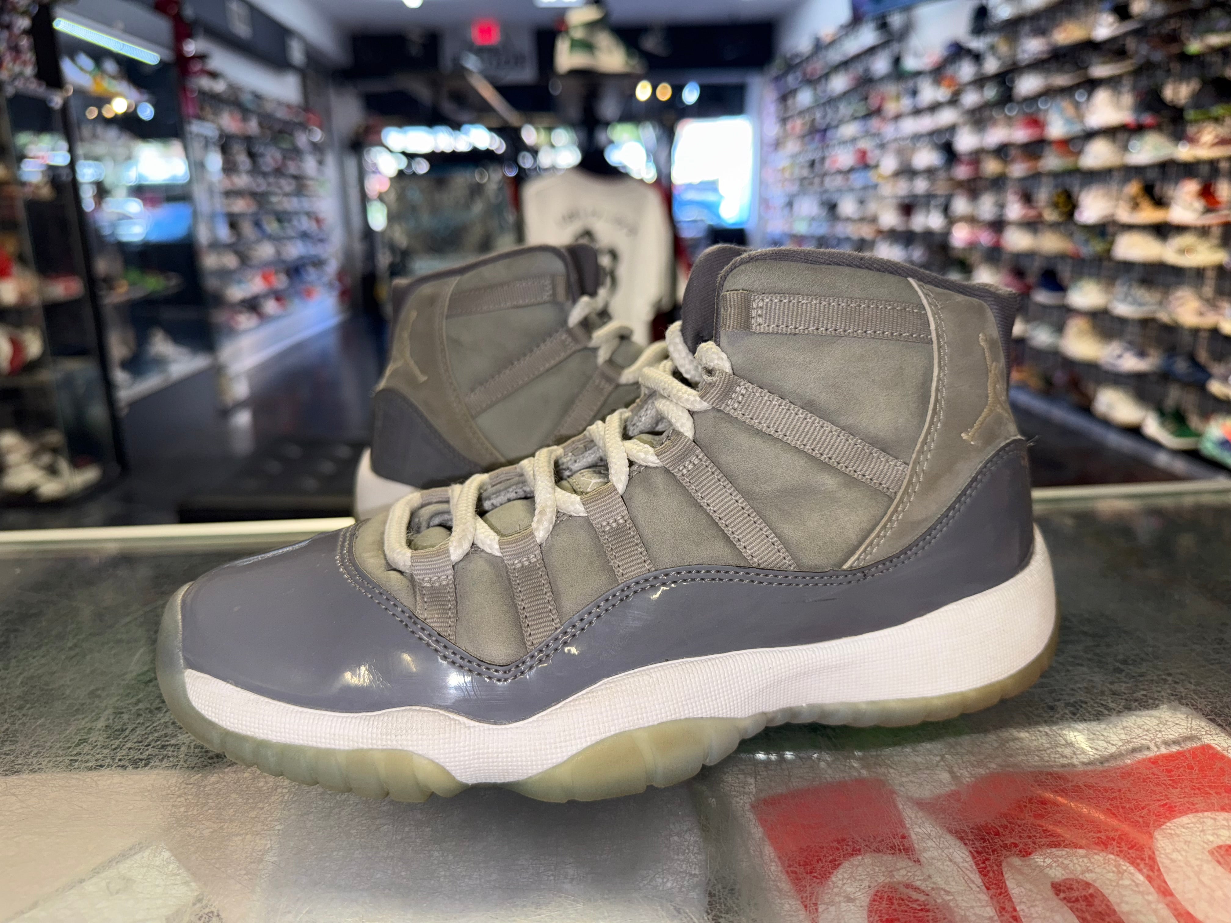 Size 6y Air Jordan 11 "Cool Grey"