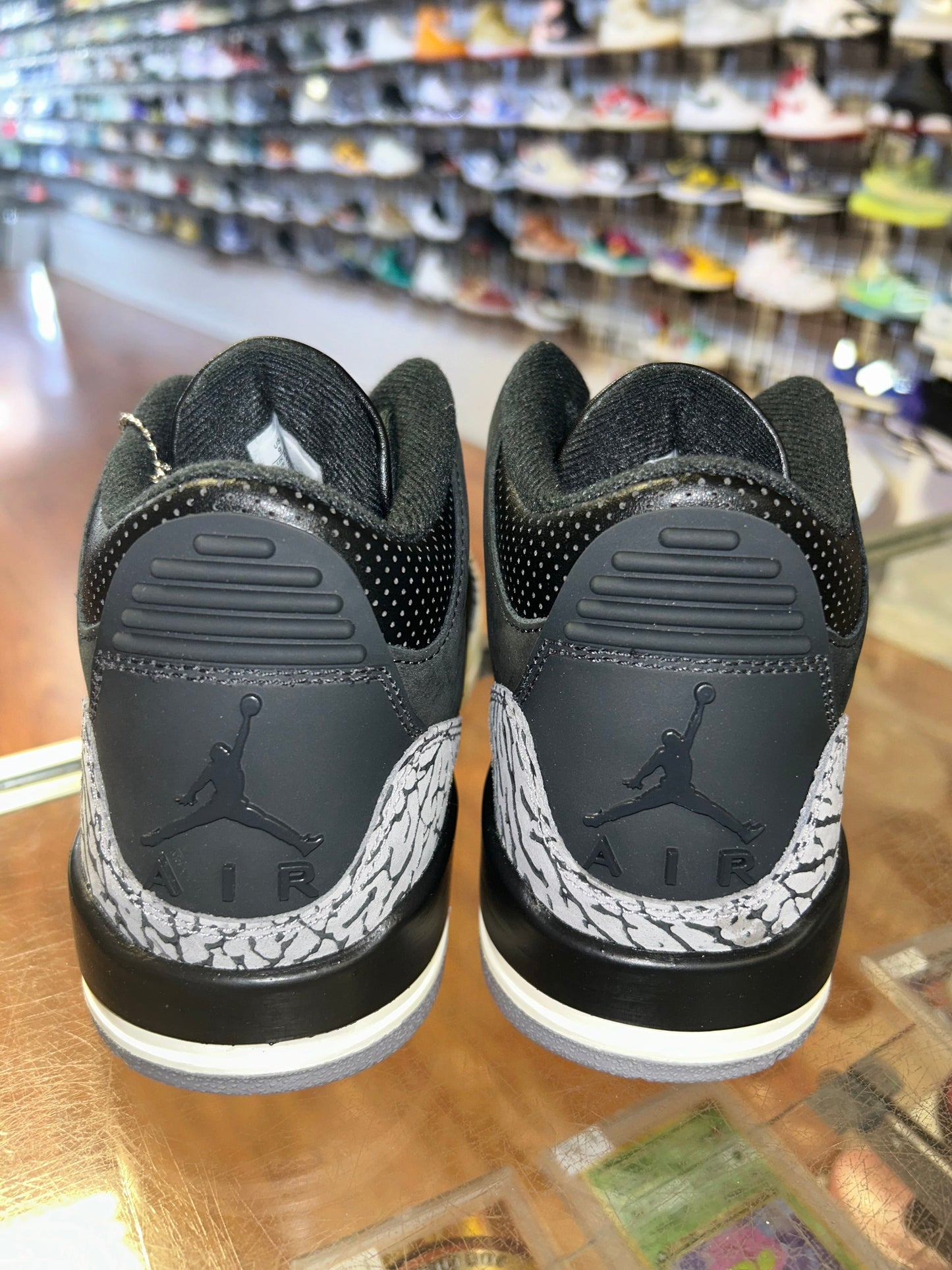 Size 4 (5.5W) Air Jordan 3 “Off Noir” Brand New (MAMO)