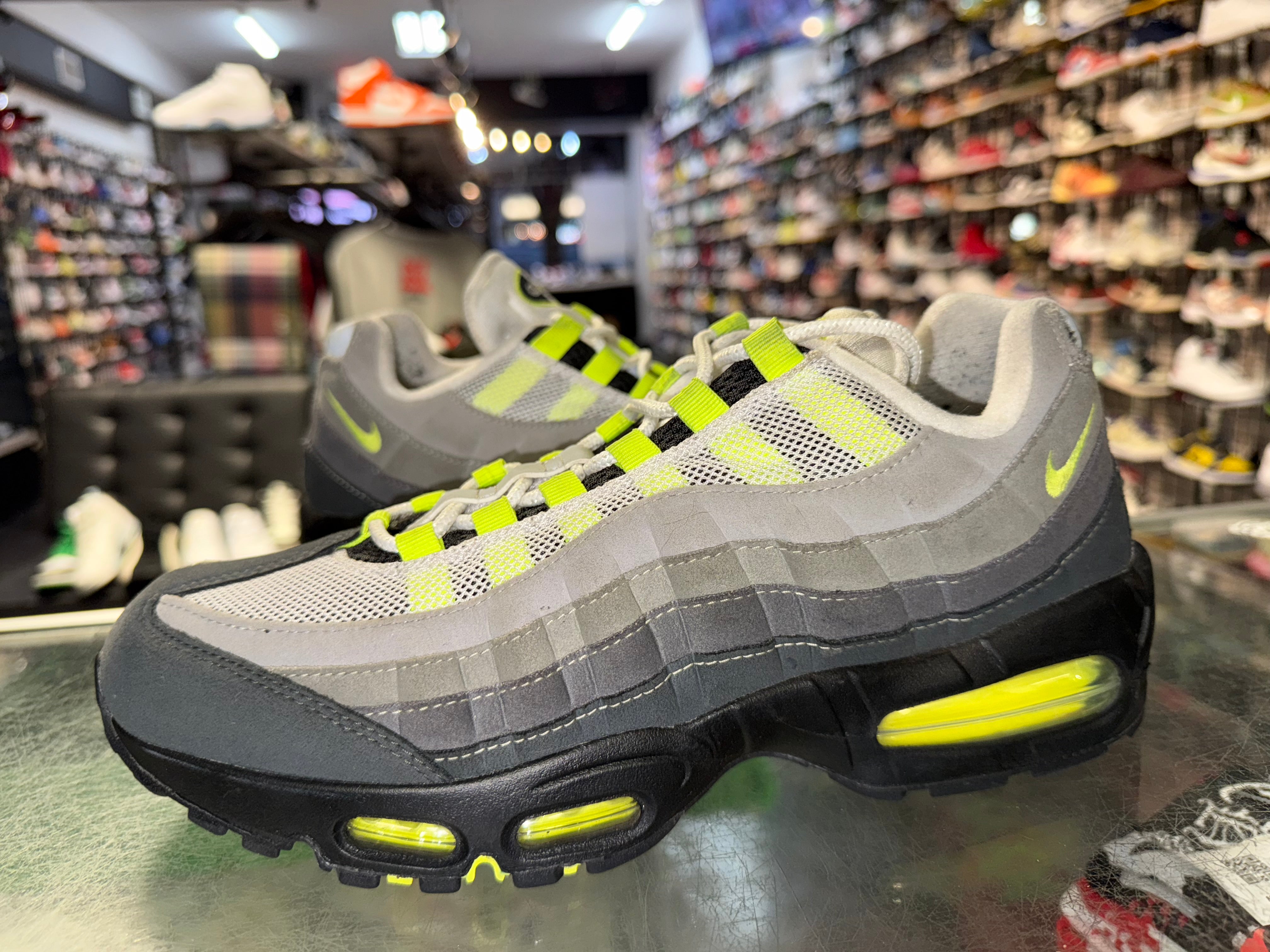 Size 9 Air Max 95 Big Bubble "Neon"