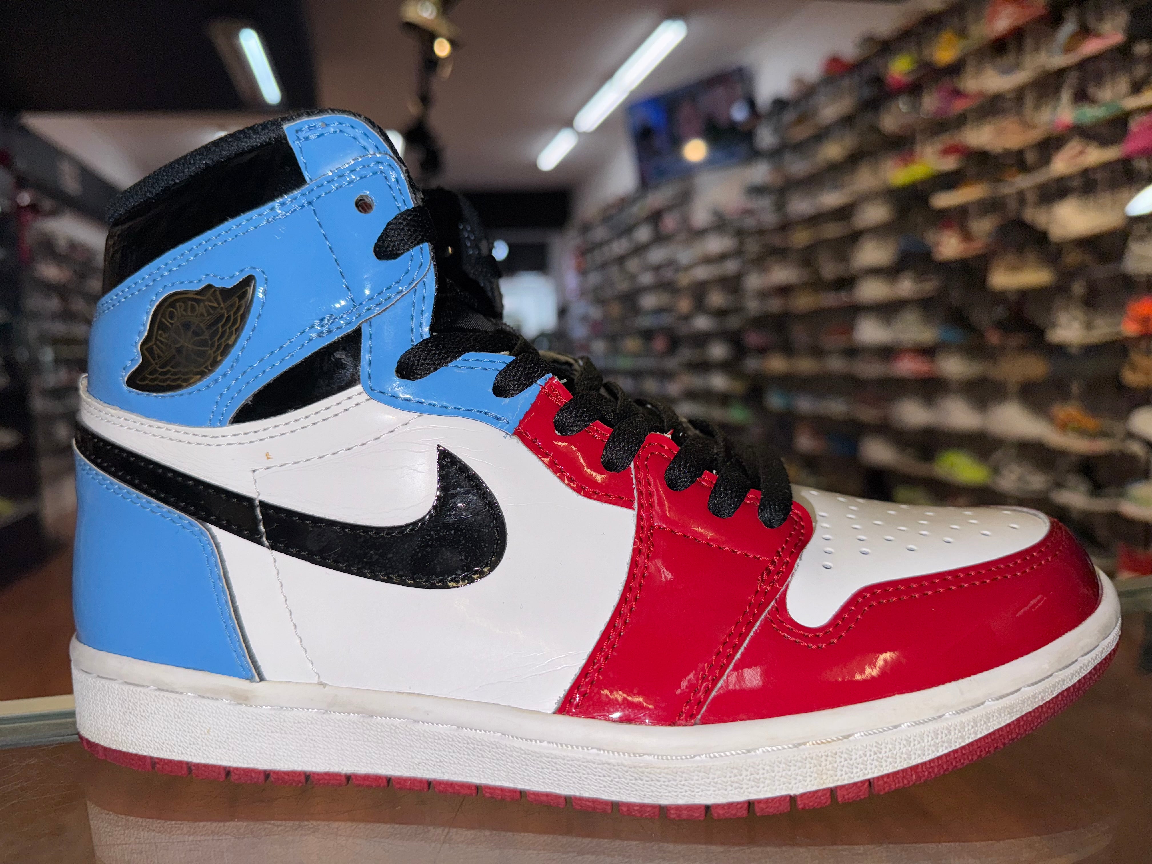 Size 8 Air Jordan 1 "Fearless UNC"