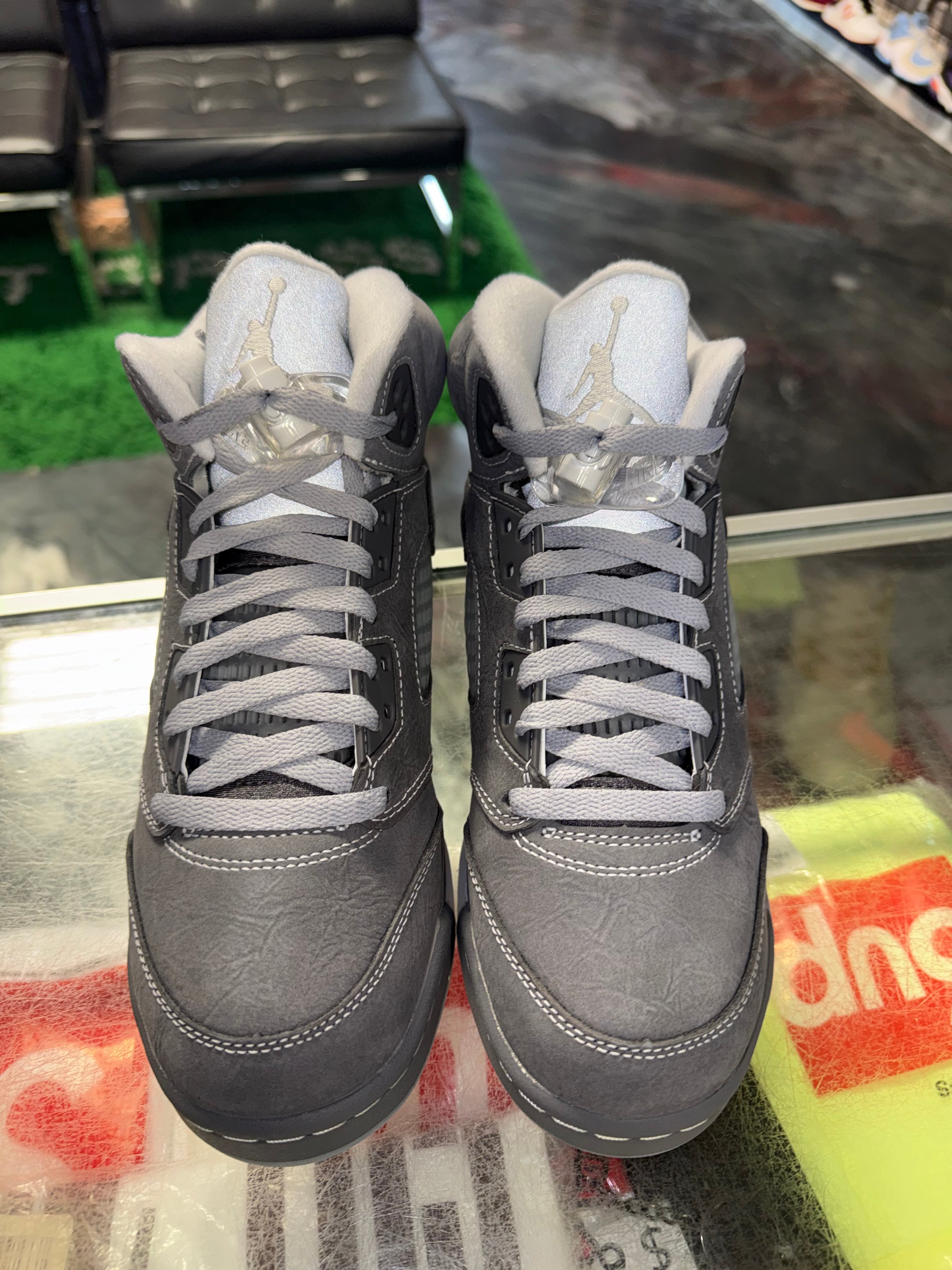 Size 6y Air Jordan 5 "Wolf Grey" 2026 Brand New