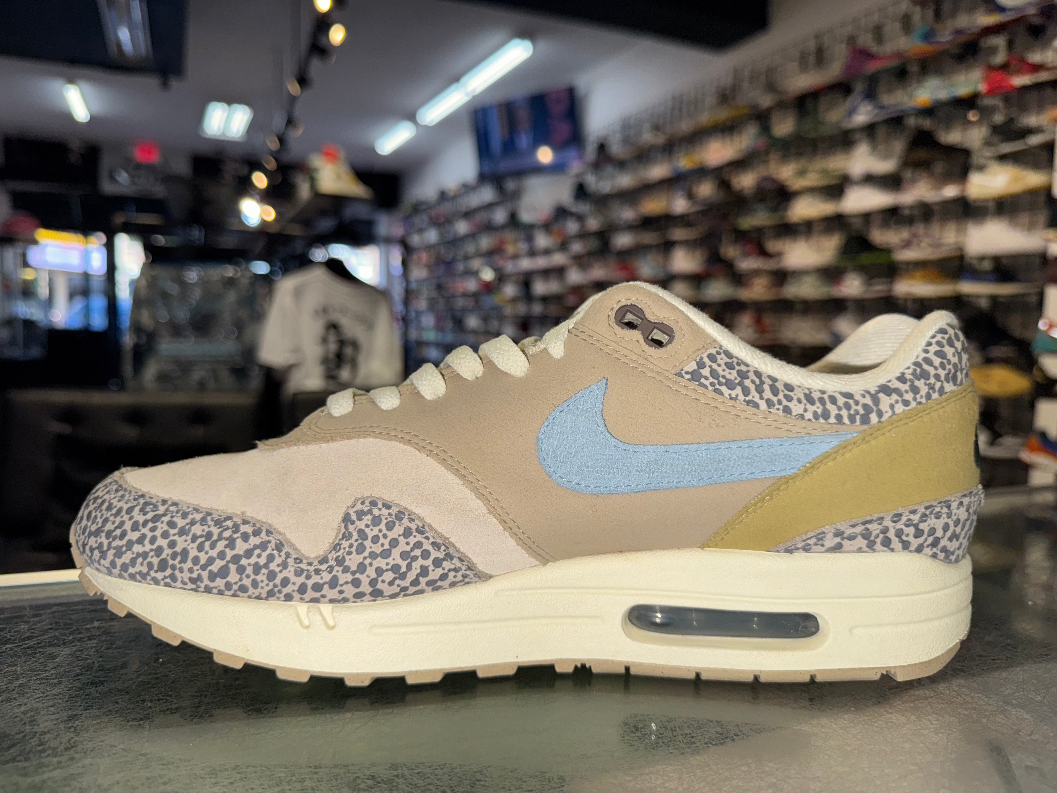 Size 10.5 (12W) Air Max 1 "Safari Cobbletone"