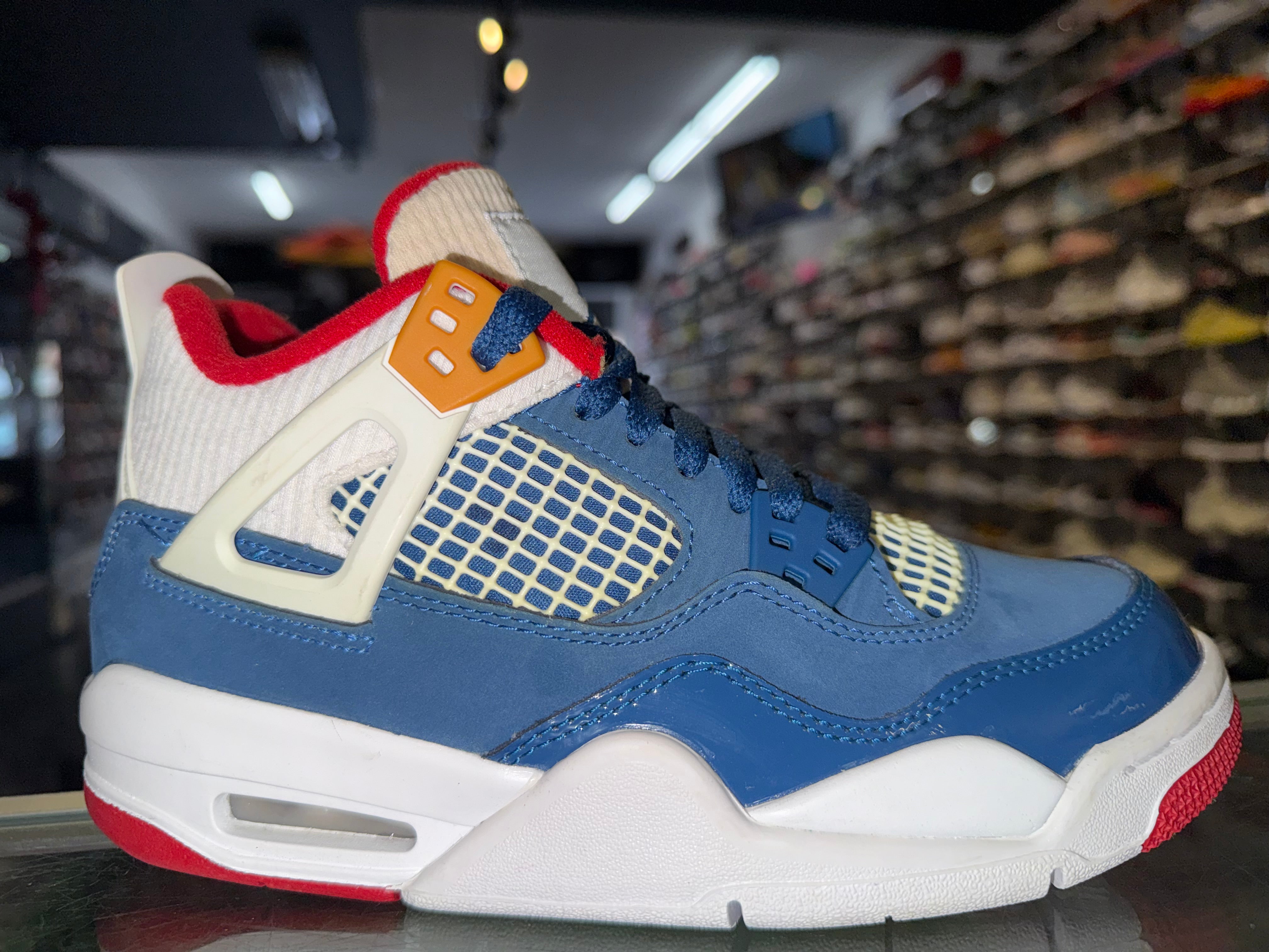 Size 4y Air Jordan 4 “Messy Room”