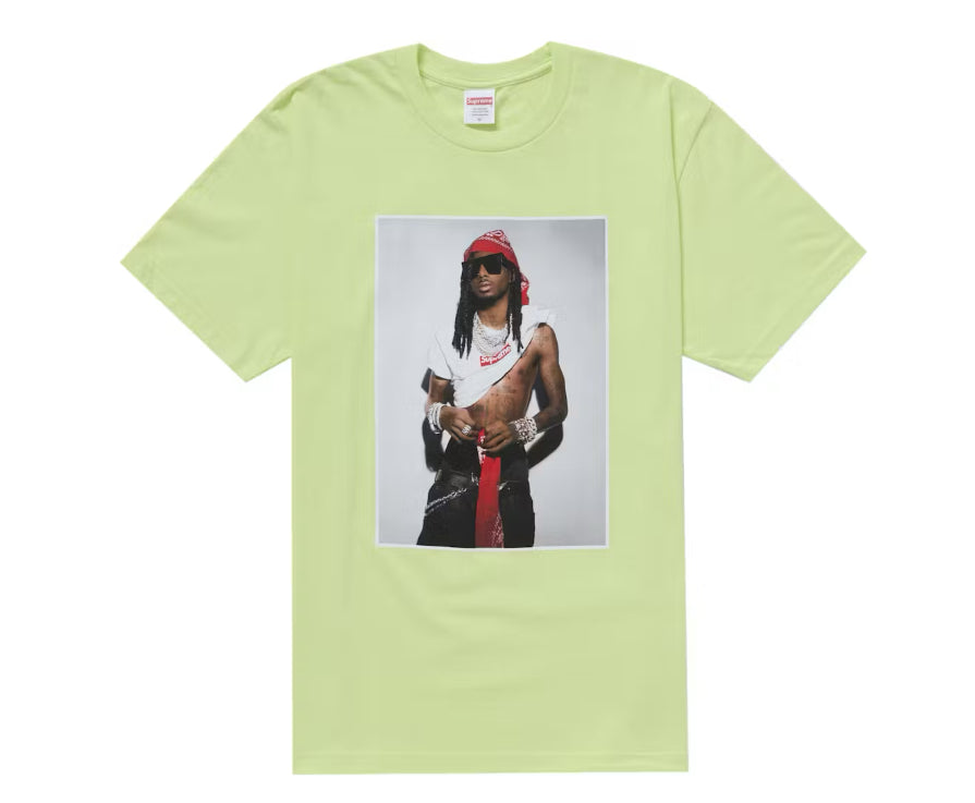 Size M Supreme Playboi Carti Photo Tee “Yellow” Brand New