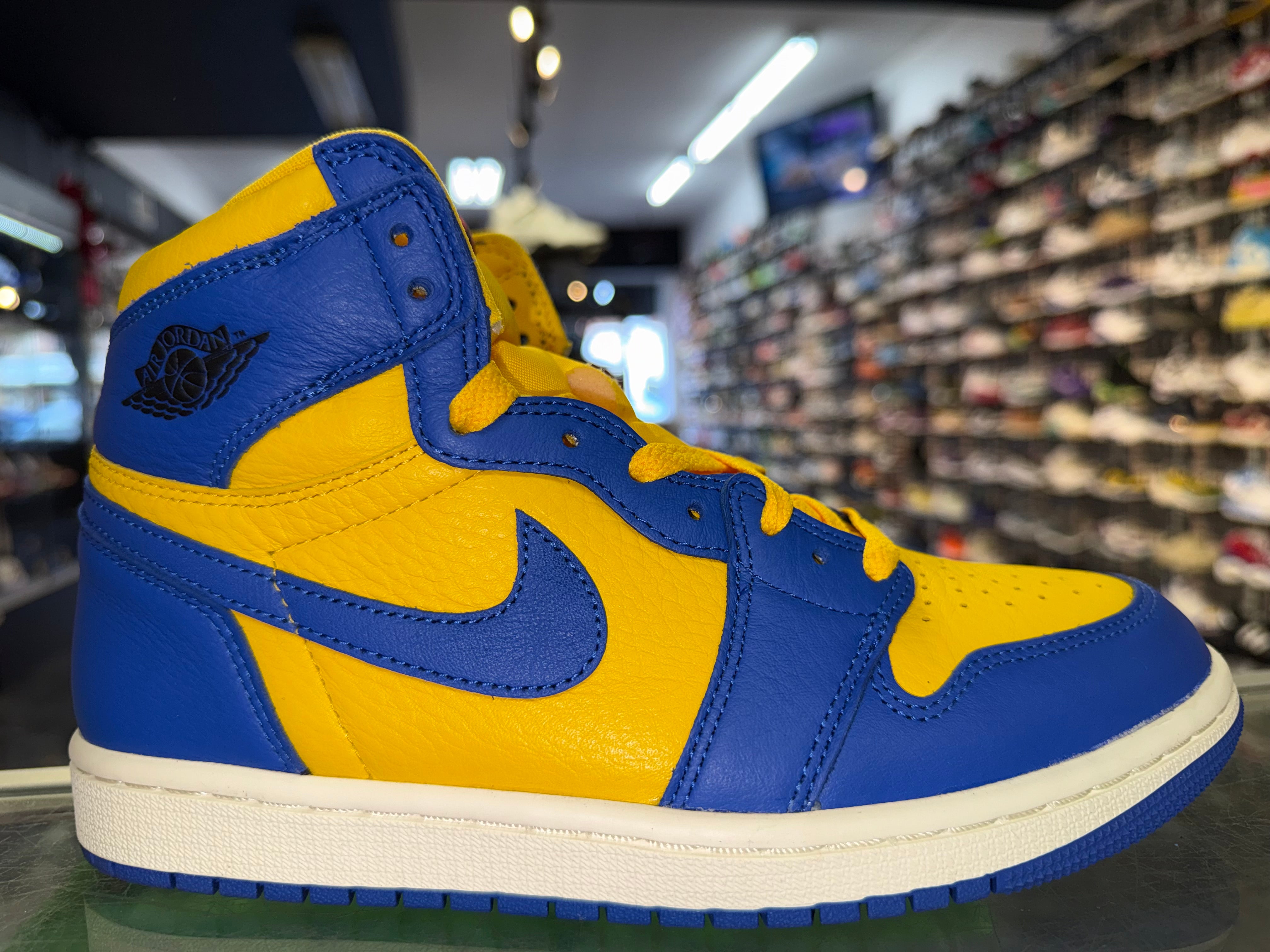 Size 5.5 (7W) Air Jordan 1 "Reverse Laney"