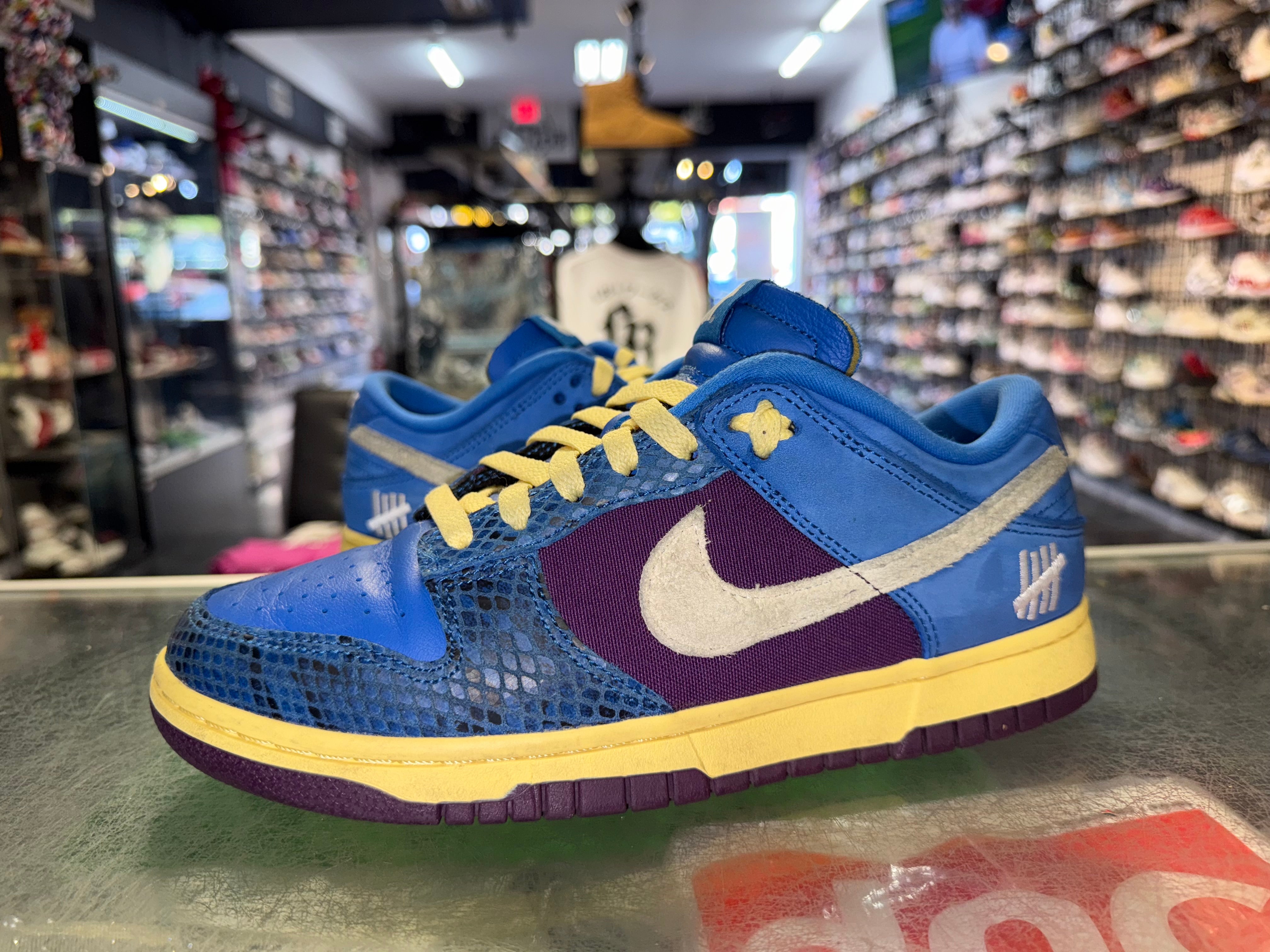 Size 7.5 Dunk Low Undefeated "5 On It Dunk vs. AF1"