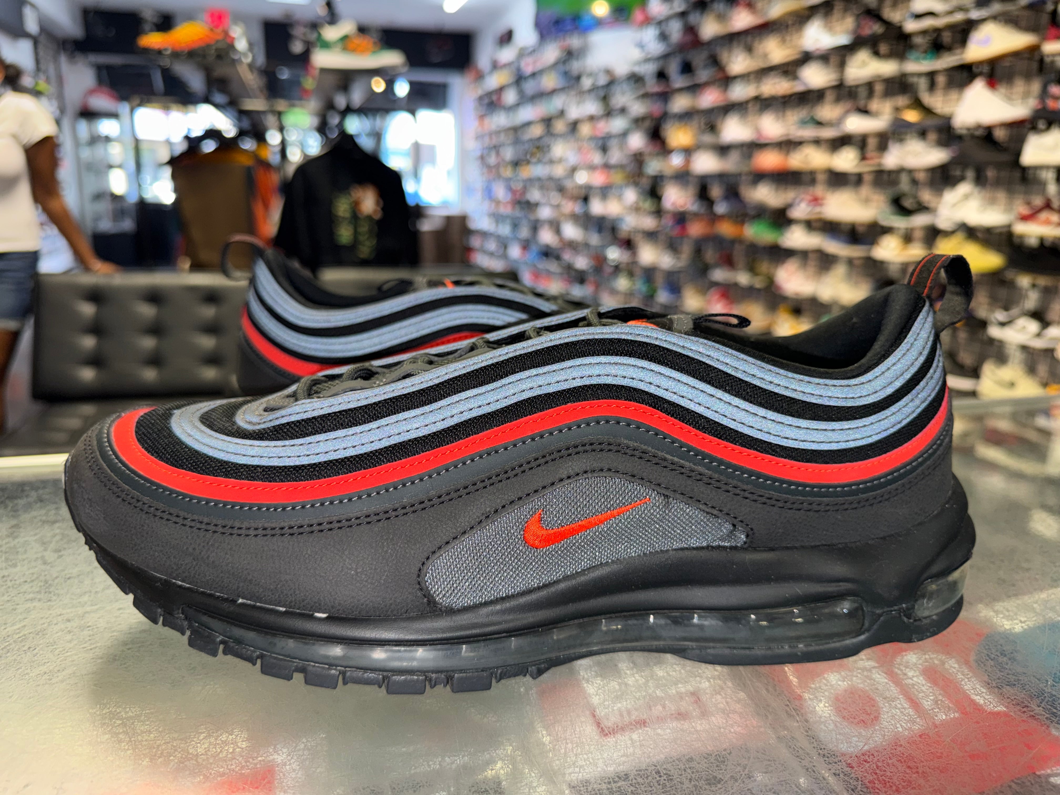 Size 14 Air Max 97 “Black/Picante”