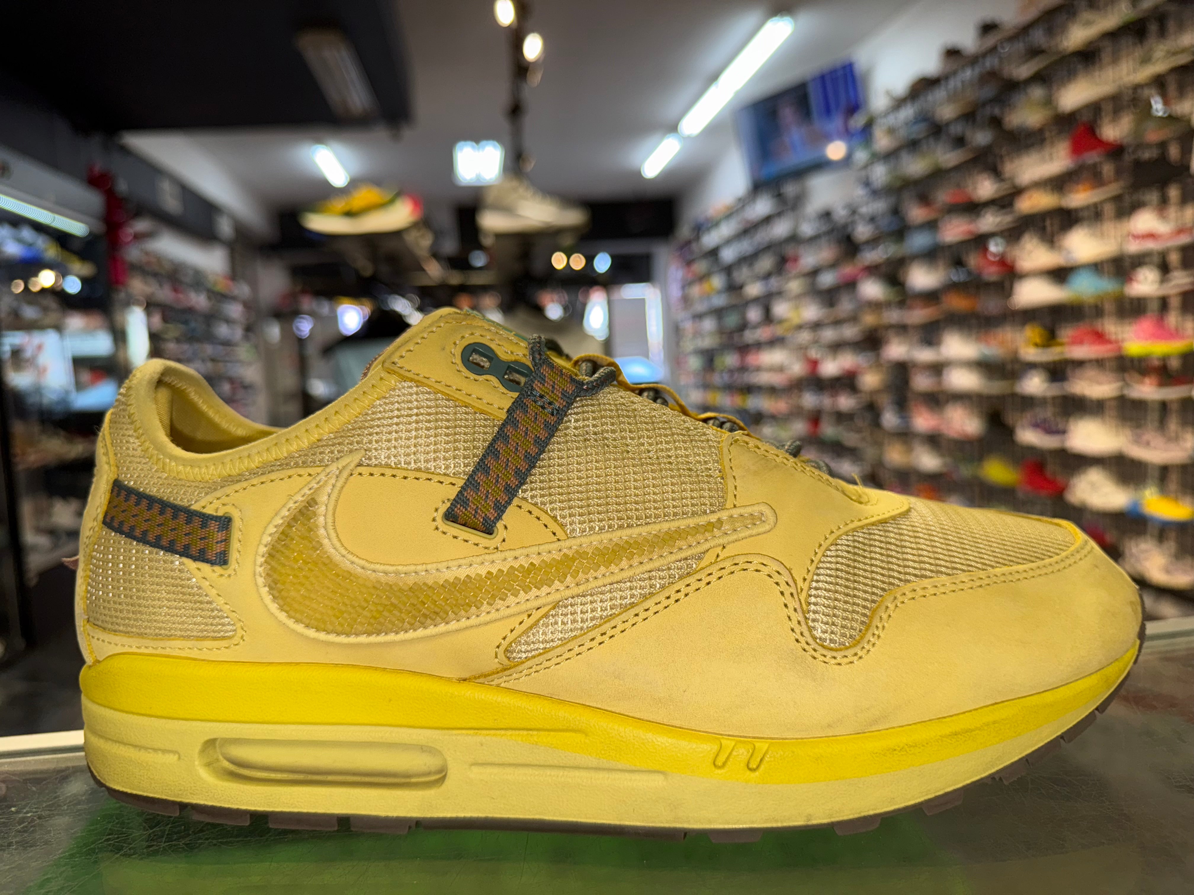 Size 12 Air Max 1 Travis Scott Cactus Jack "Saturn Gold"
