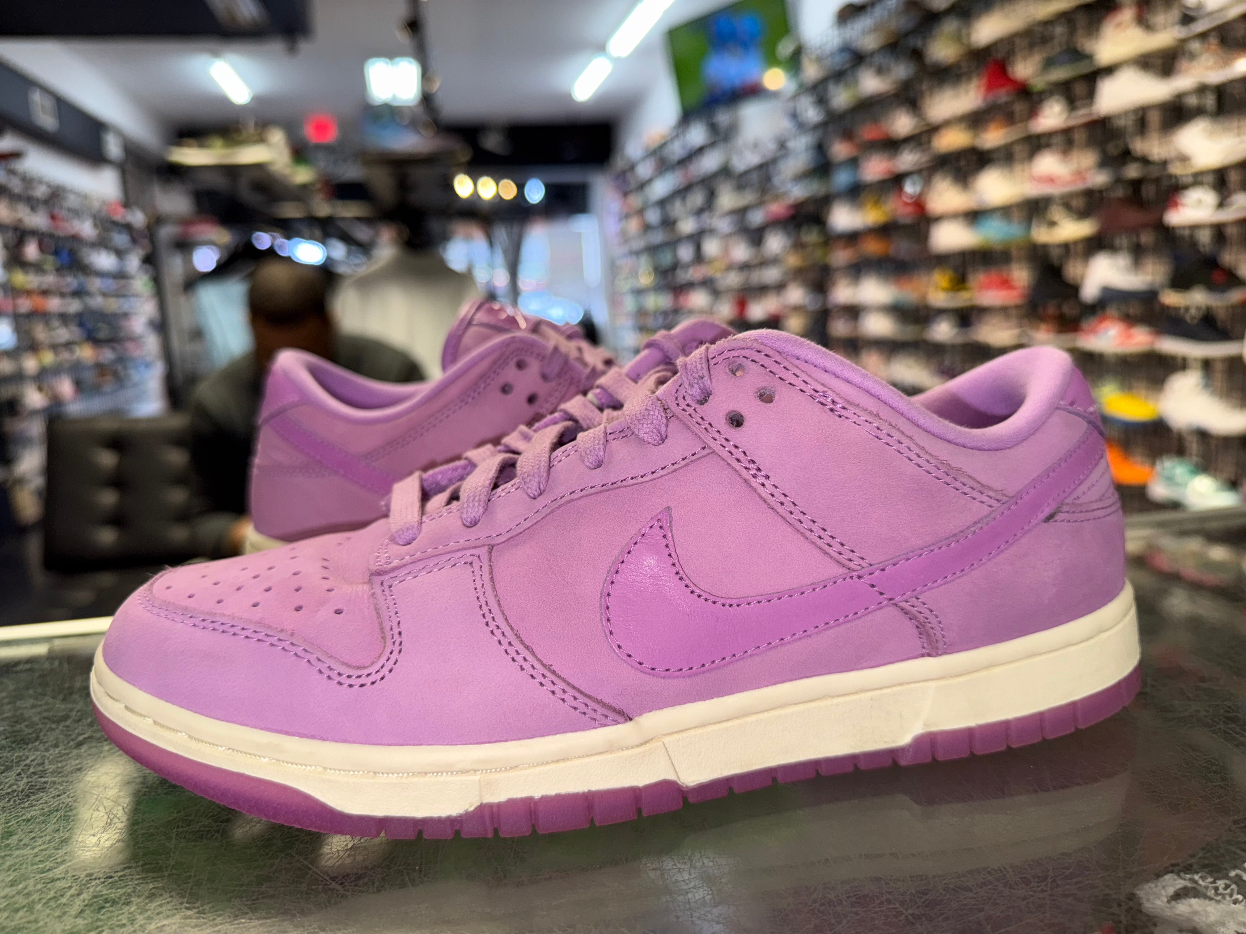 Size 7.5 (9W) Dunk Low "Rush Fuchsia"