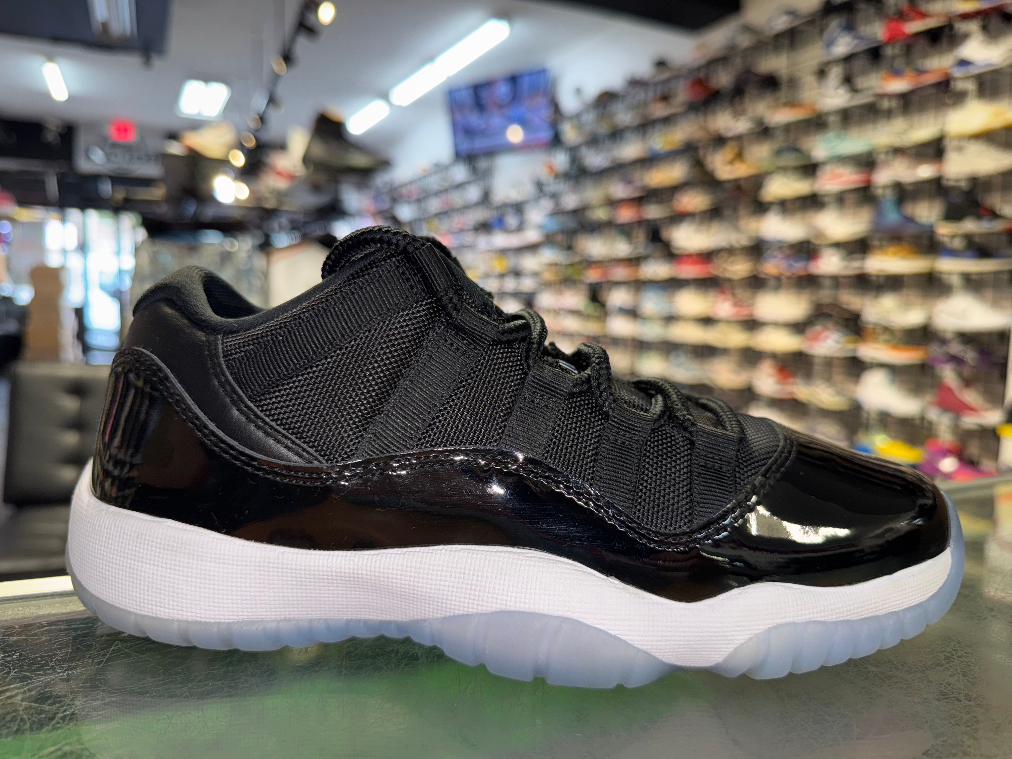 Size 6.5y Air Jordan 11 Low "Space Jam"