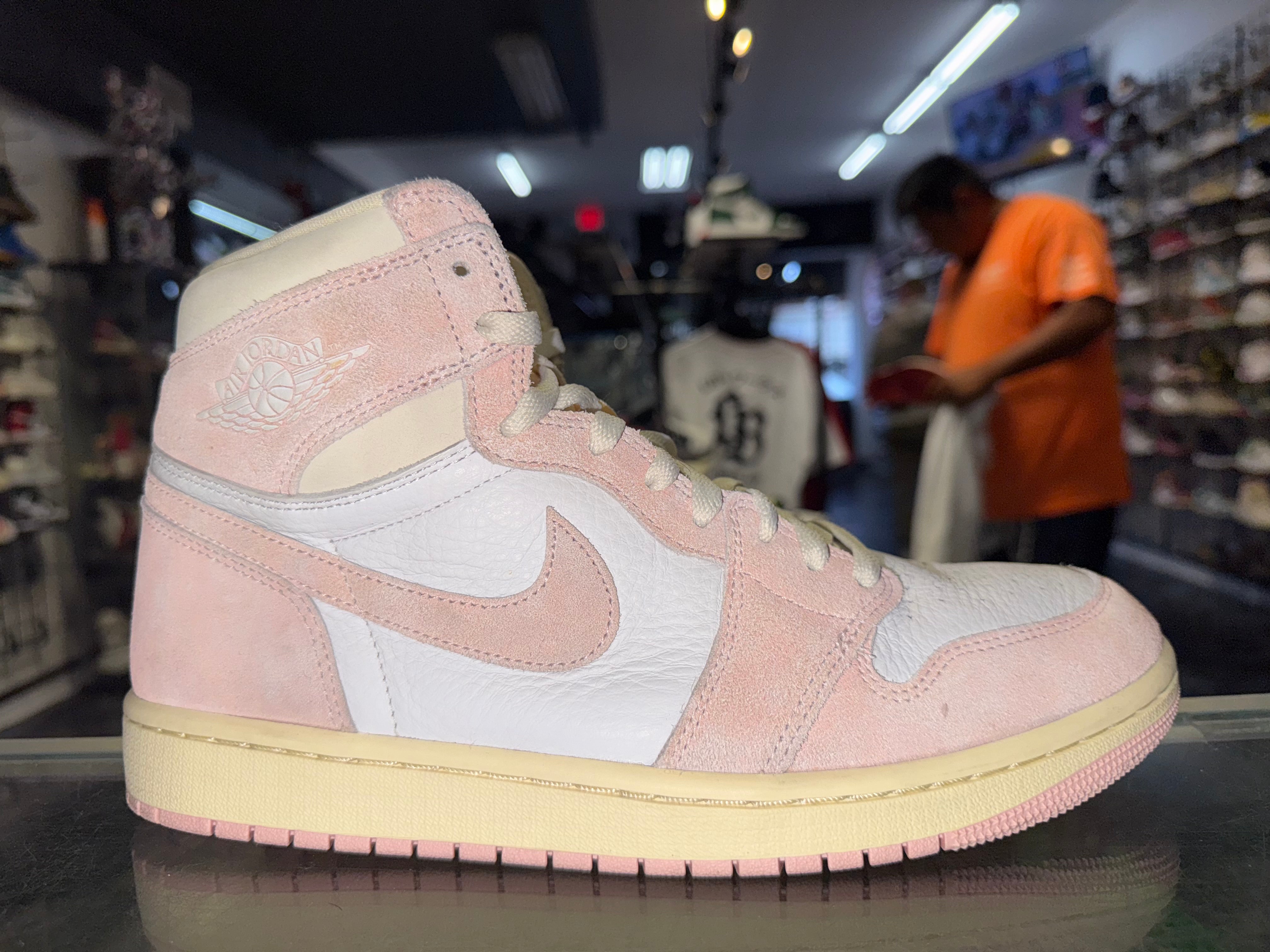 Size 9 (10.5W) Air Jordan 1 "Washed Pink"