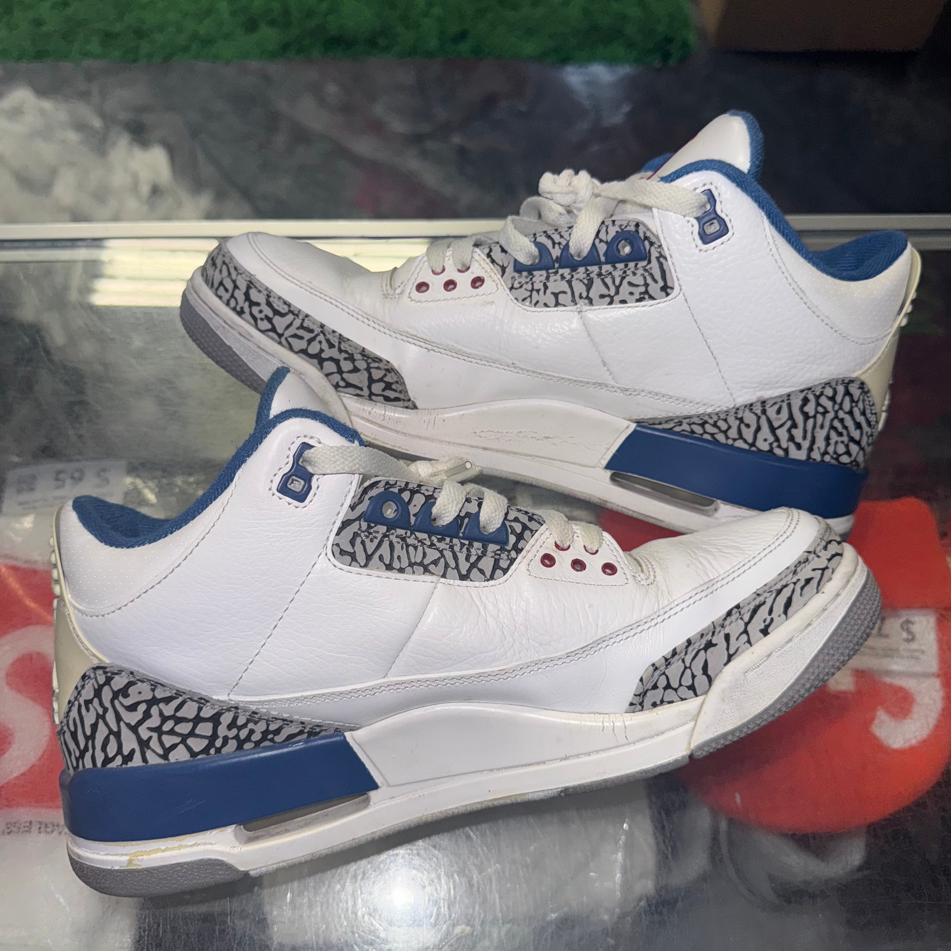 Size 11.5 AJ 3 True Blue 2011 - NB