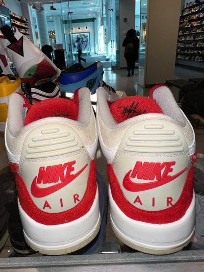Size 10.5 Air Jordan 3 “Tinker University Red” (Mall)