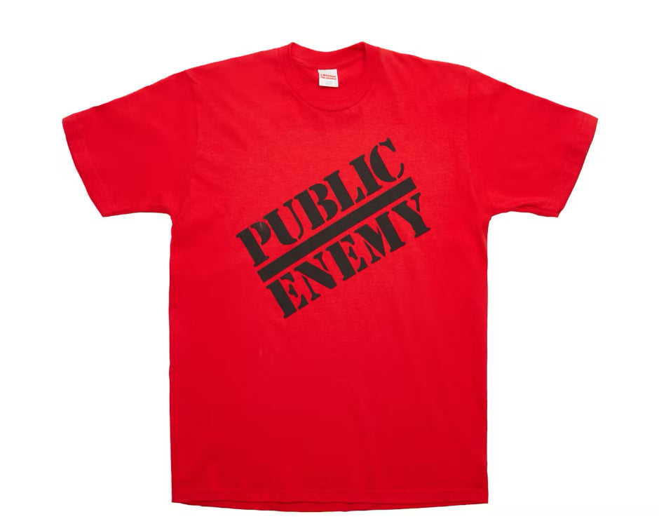 Size M Supreme Undercover/Public Enemy Tee “Red”