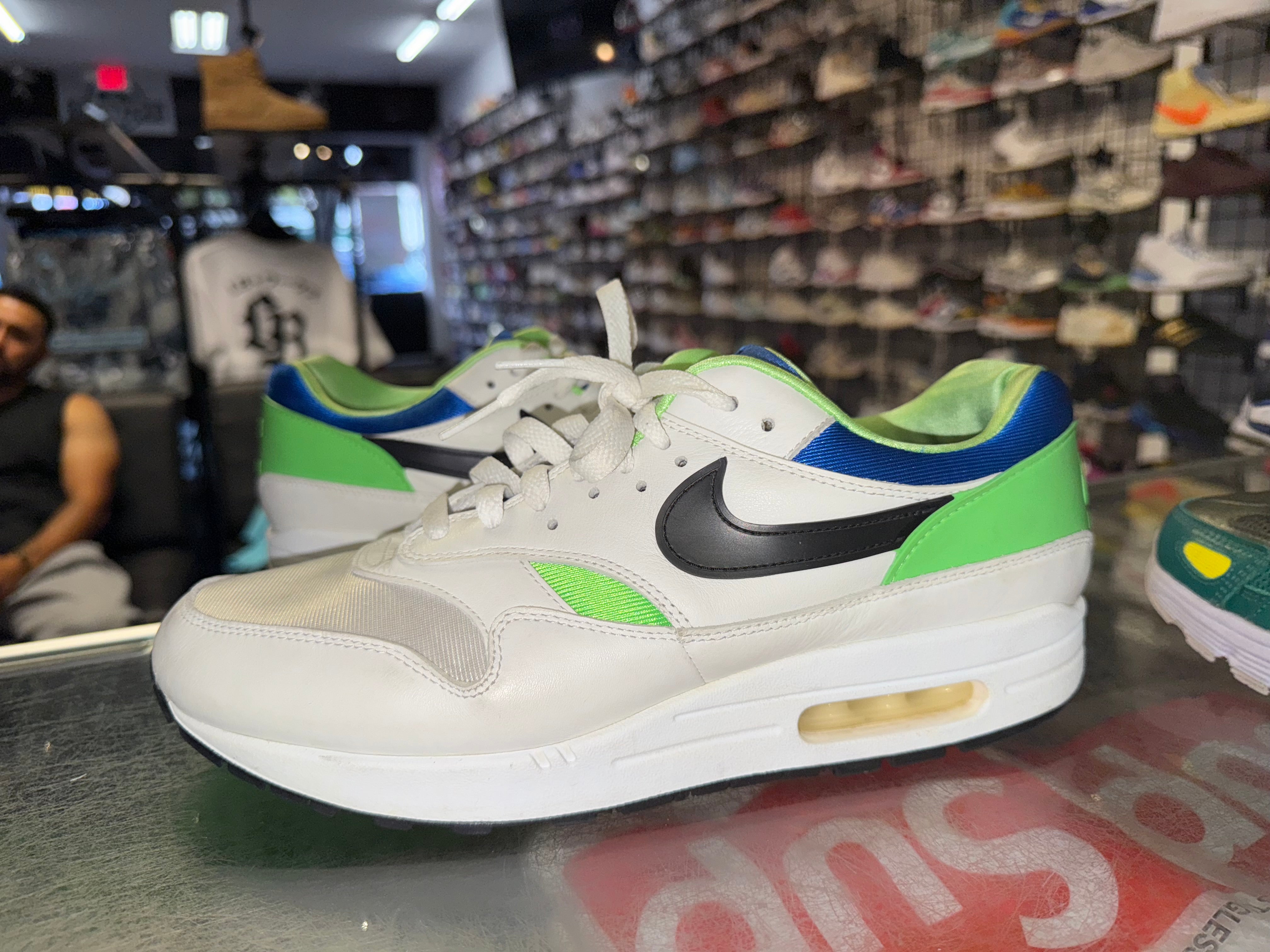 Size 11 Air Max 1 DNA CH.1 "Green Royal"