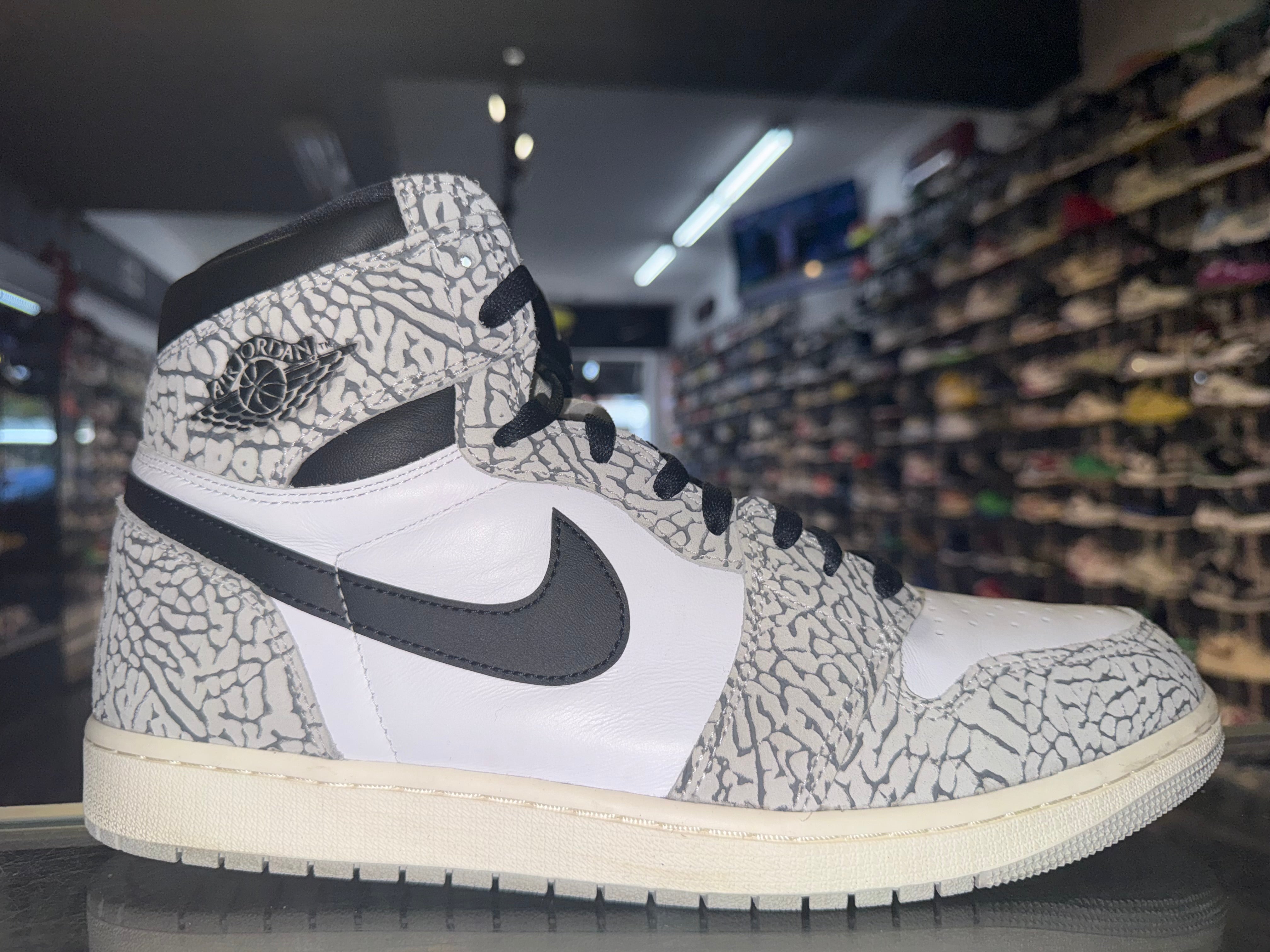 Size 13 Air Jordan 1 "White Cement"