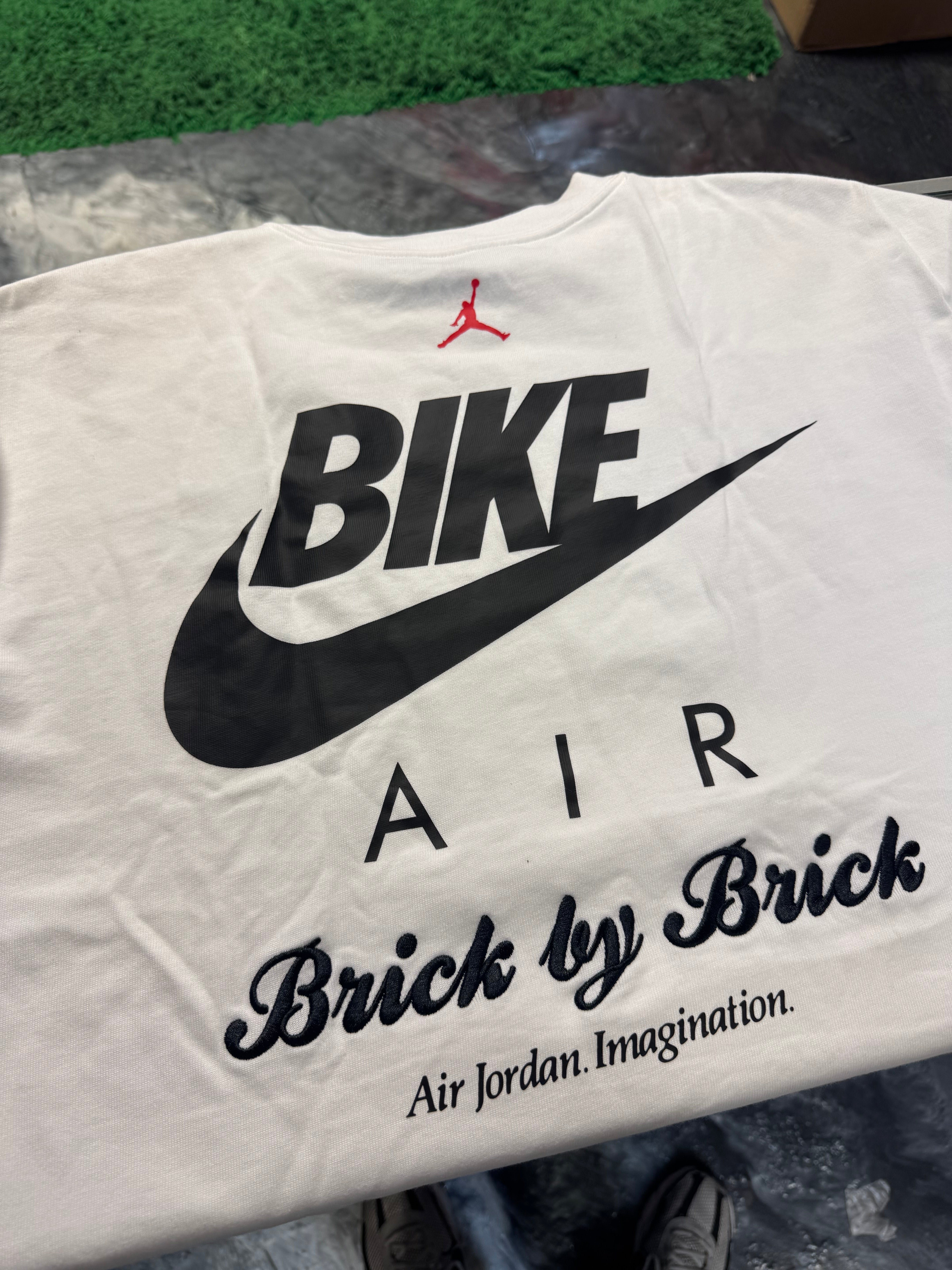 X-Large Jordan x Nigel Sylvester Brick Tee White