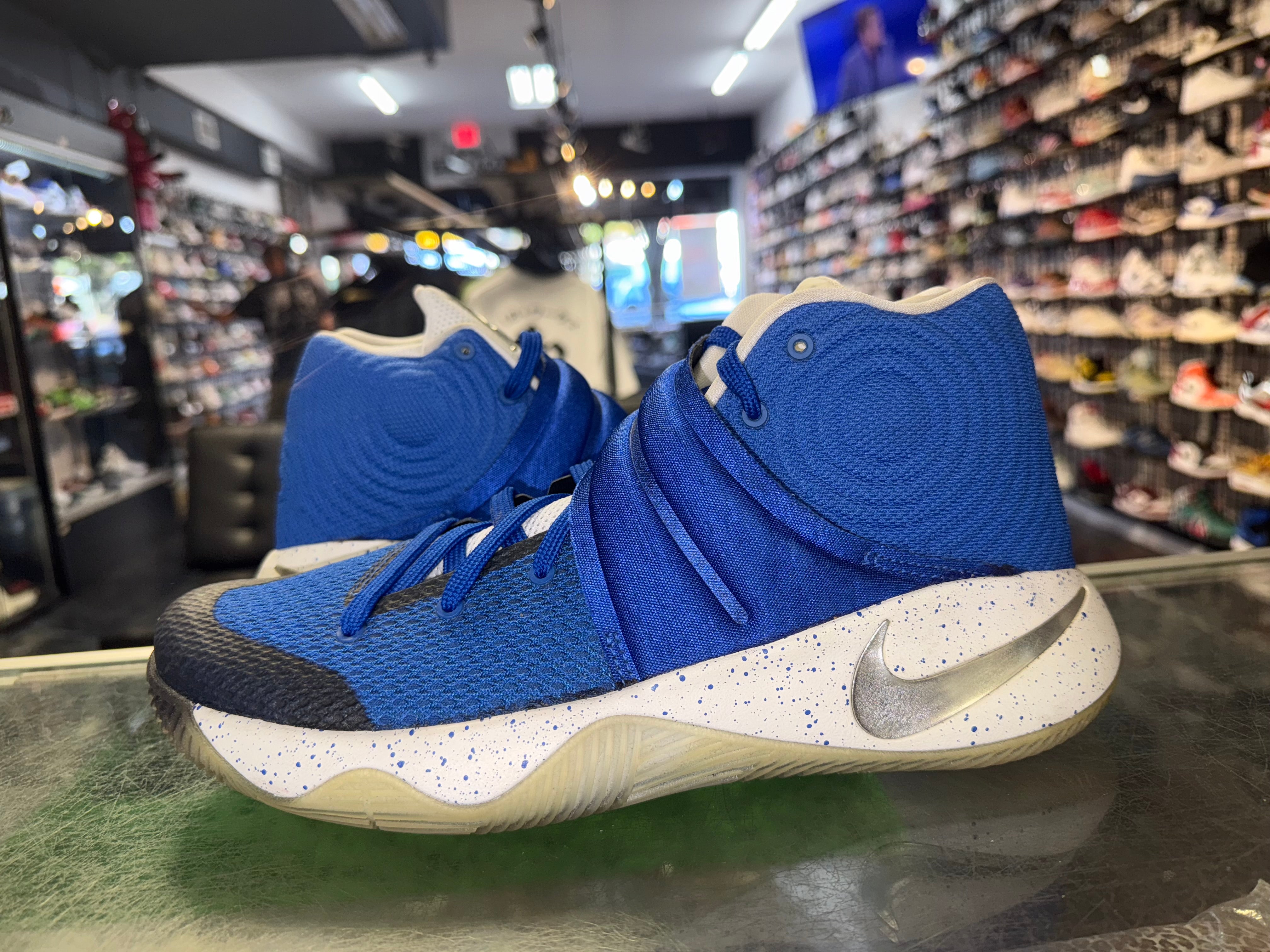 Size 9 Kyrie 2 Nike ID "Duke"