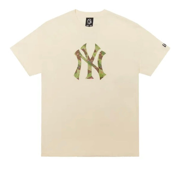 Size M Billionaire Boys Club New Era Yankees Tee “Cream” Brand New