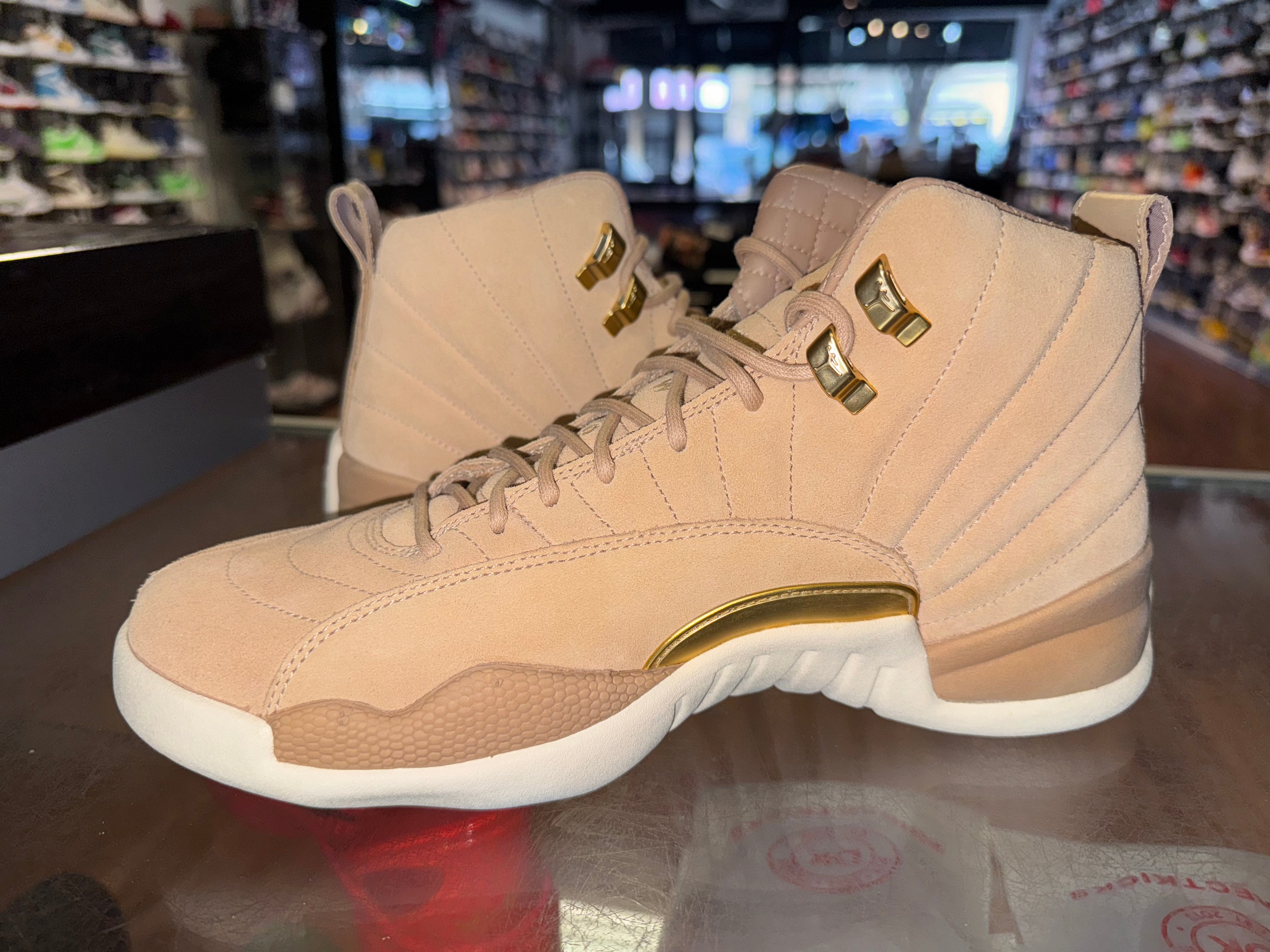 Size 9.5 (11W) Air Jordan 12 "Vanchetta Tan" Brand New