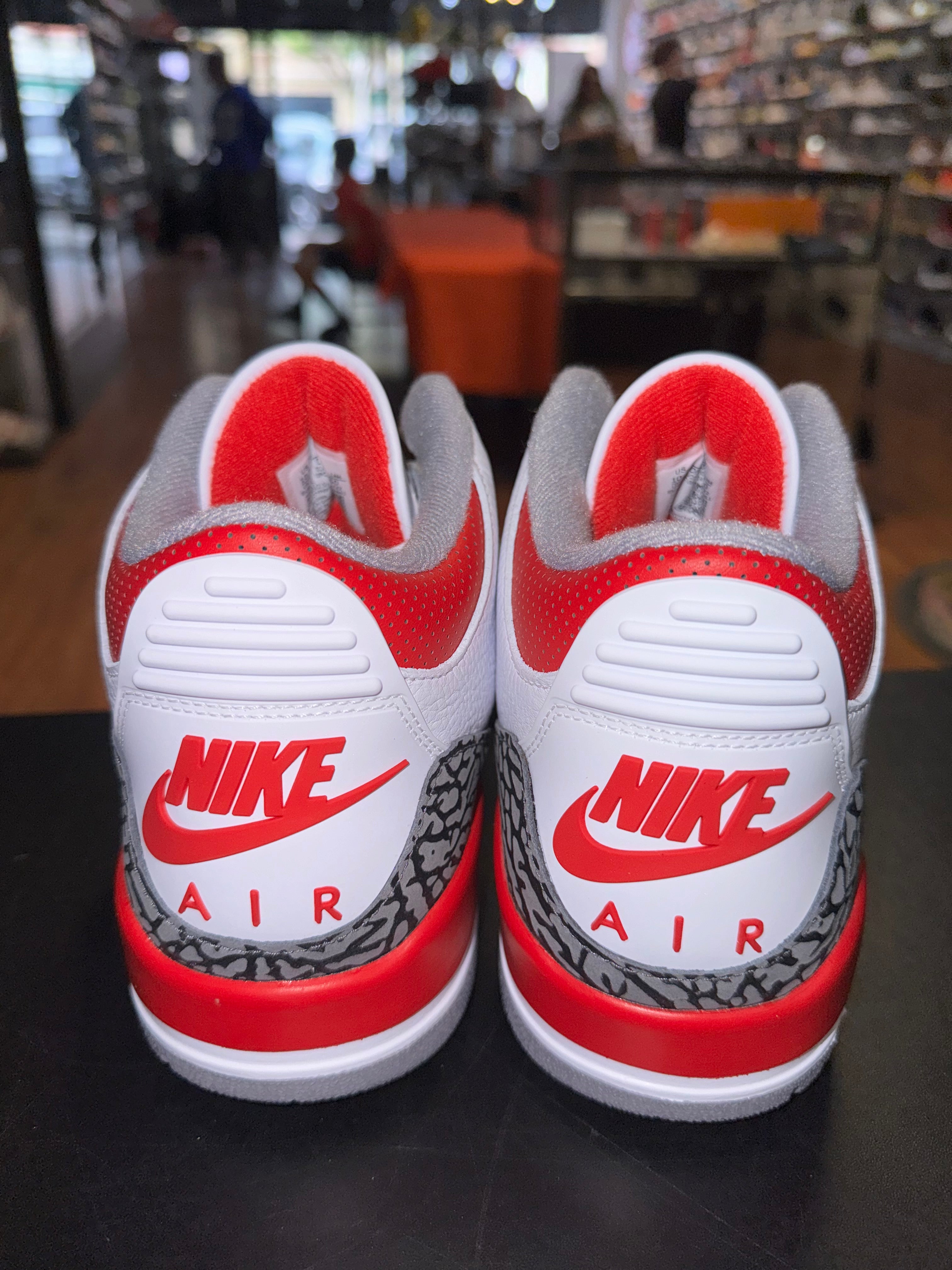 Size 10 Air Jordan 3 Fire Red Brand New