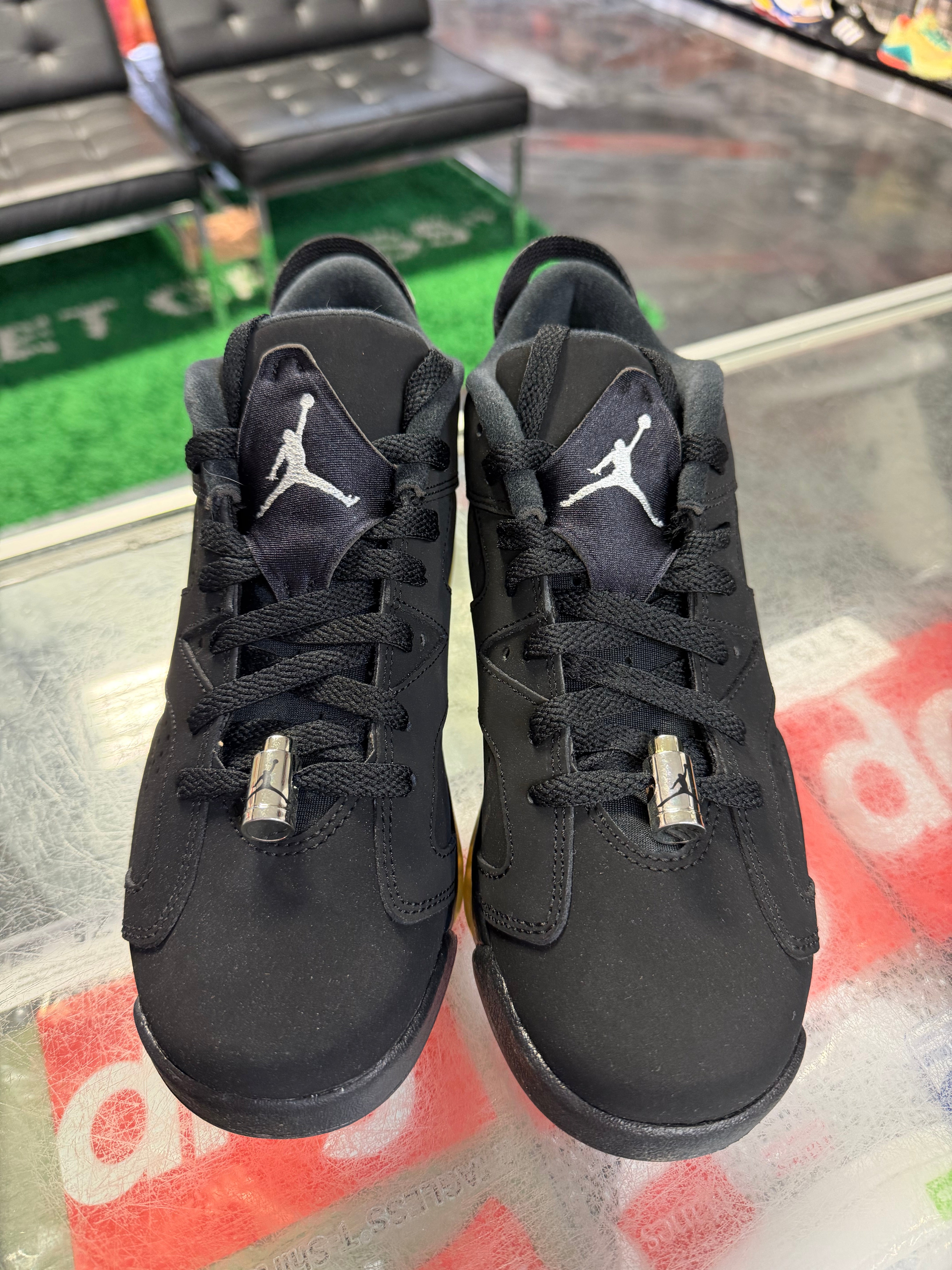 Size 6.5y Air Jordan 6 Low "Chrome" Brand New