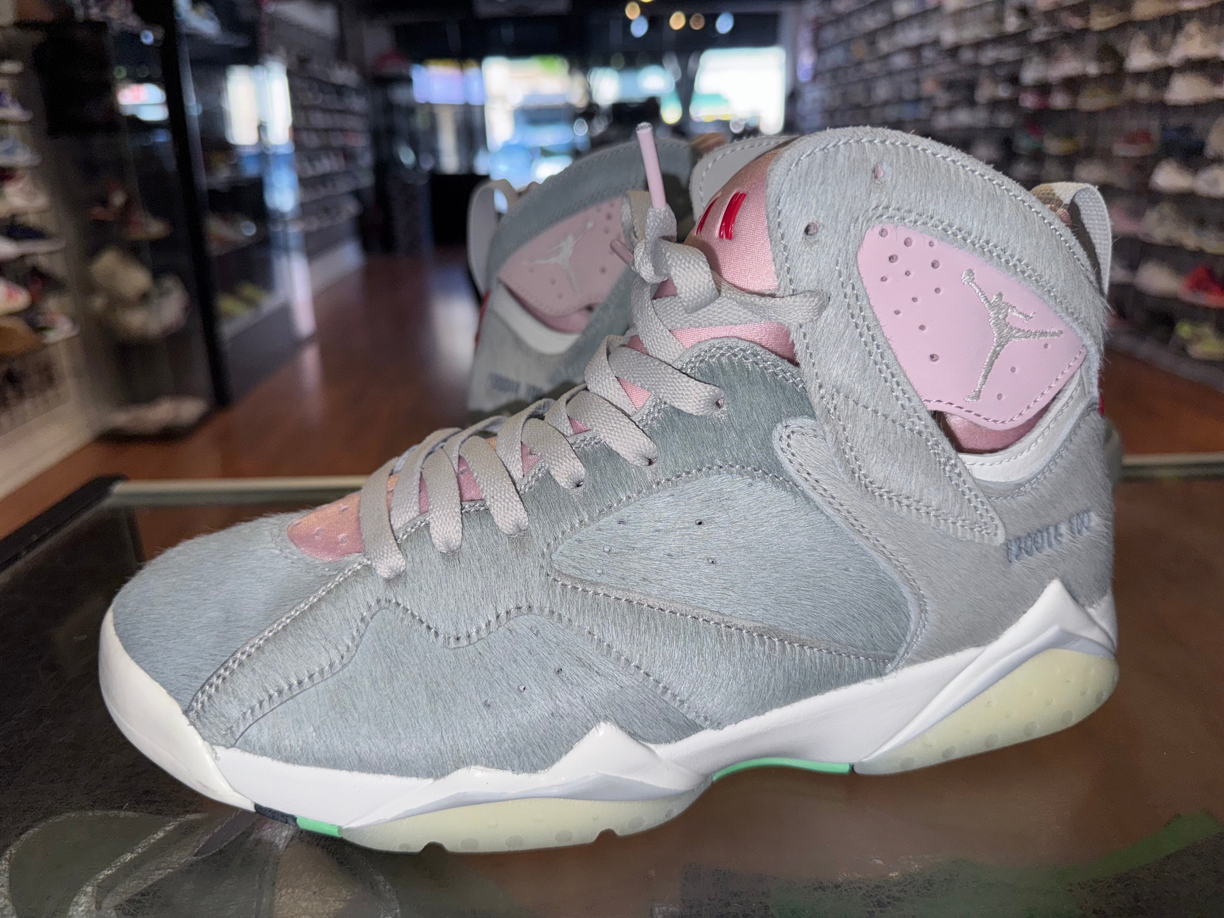 Size 10 Air Jordan 7 "Hare Neutral Grey"