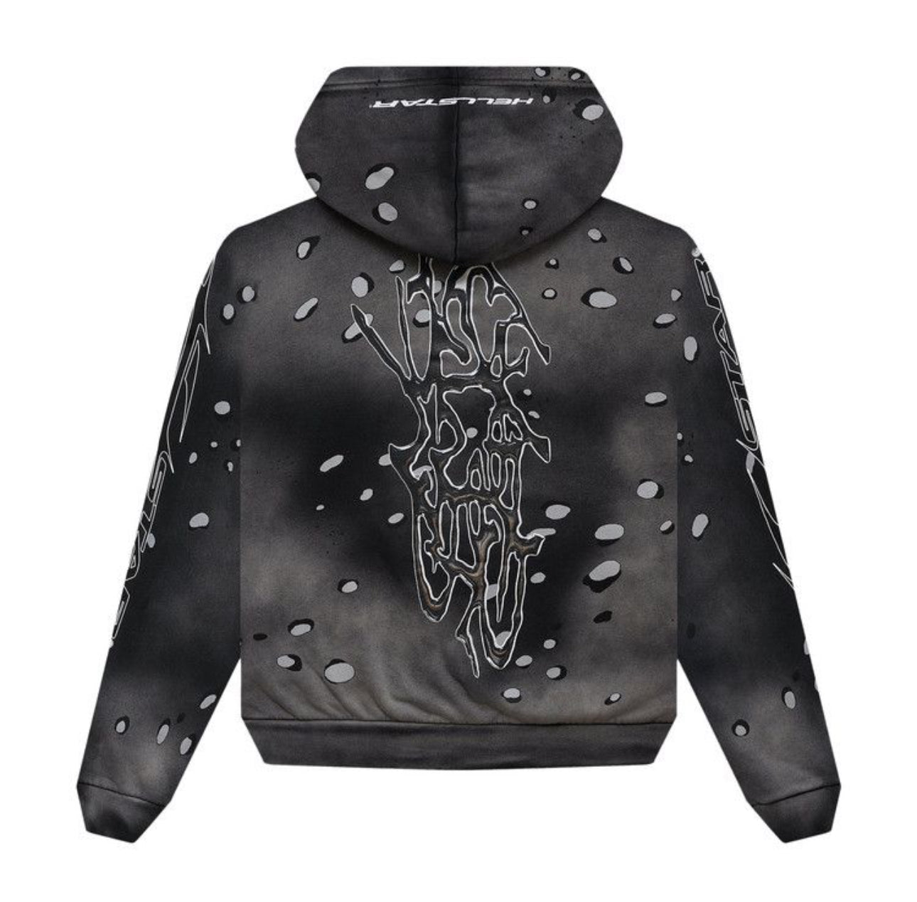 Size XS Hellstar No Guts No Glory Hoodie “Black” Brand New