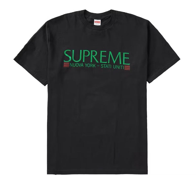 Size M Supreme Nuova York Tee “Black”