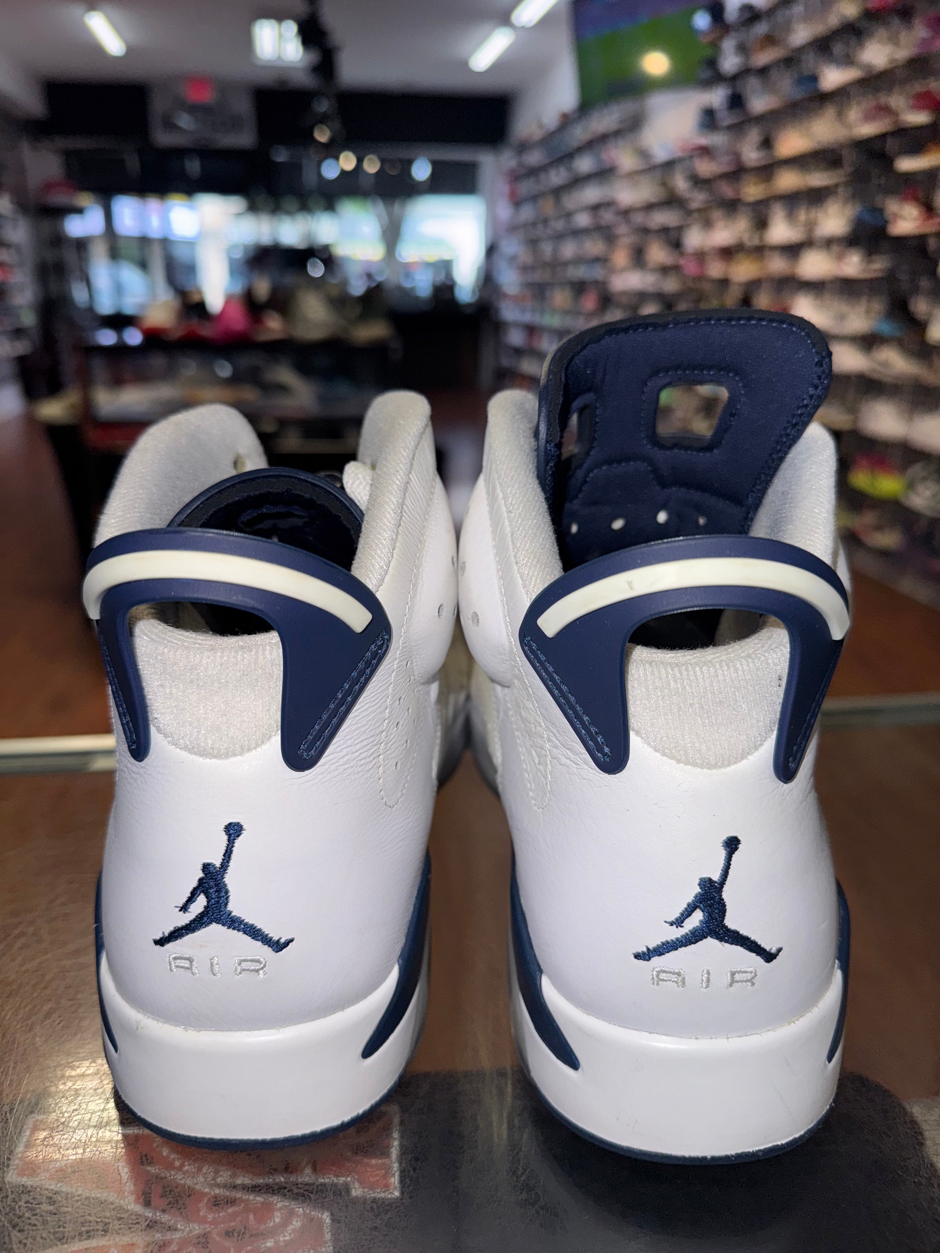 Size 10.5 Air Jordan 6 "Midnight Navy"